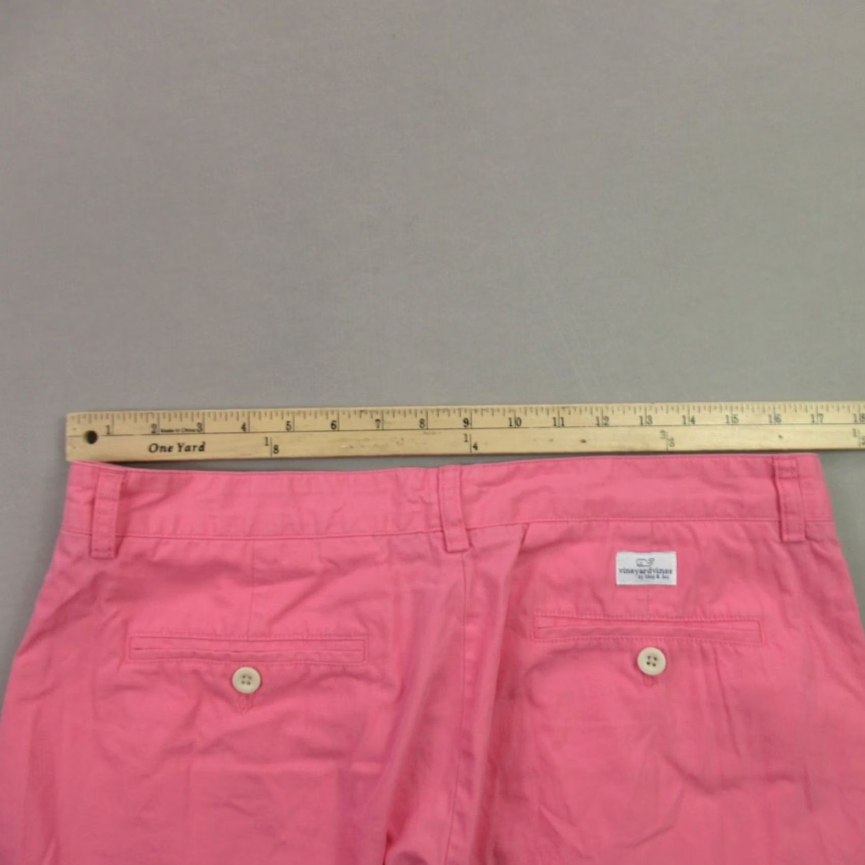 Vineyard Vines Vineyard Vines Shorts Mens 34 Pockets Button Lightweight Chino Outdoors Pink Size US 34 / EU 50 - 5 Thumbnail