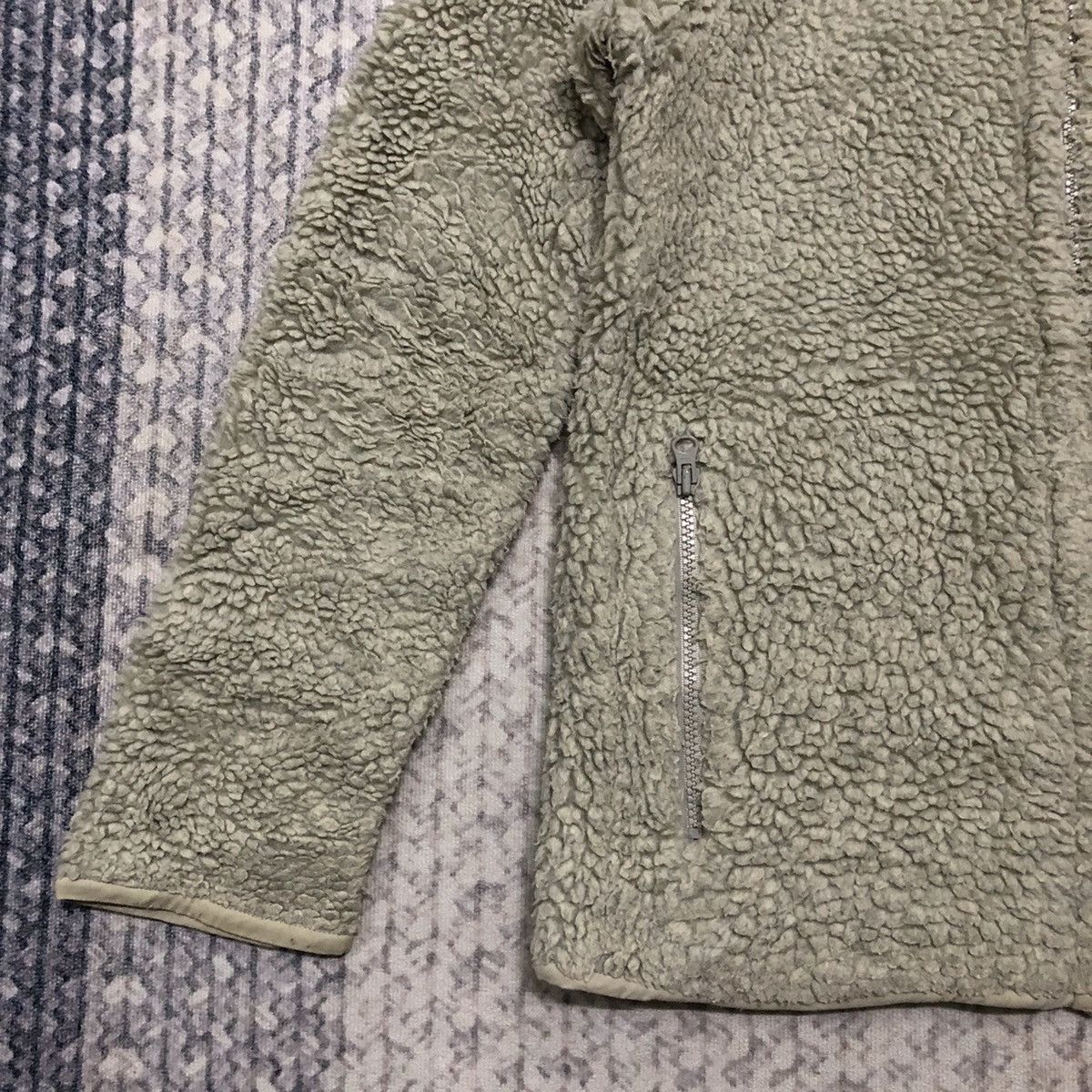 Issey Miyake × Japanese Brand × Tsumori Chisato Rare Vintage Tsumori Chisato X Issey Miyake Sherpa Jacket Size US XXS / EU 40 - 2 Thumbnail