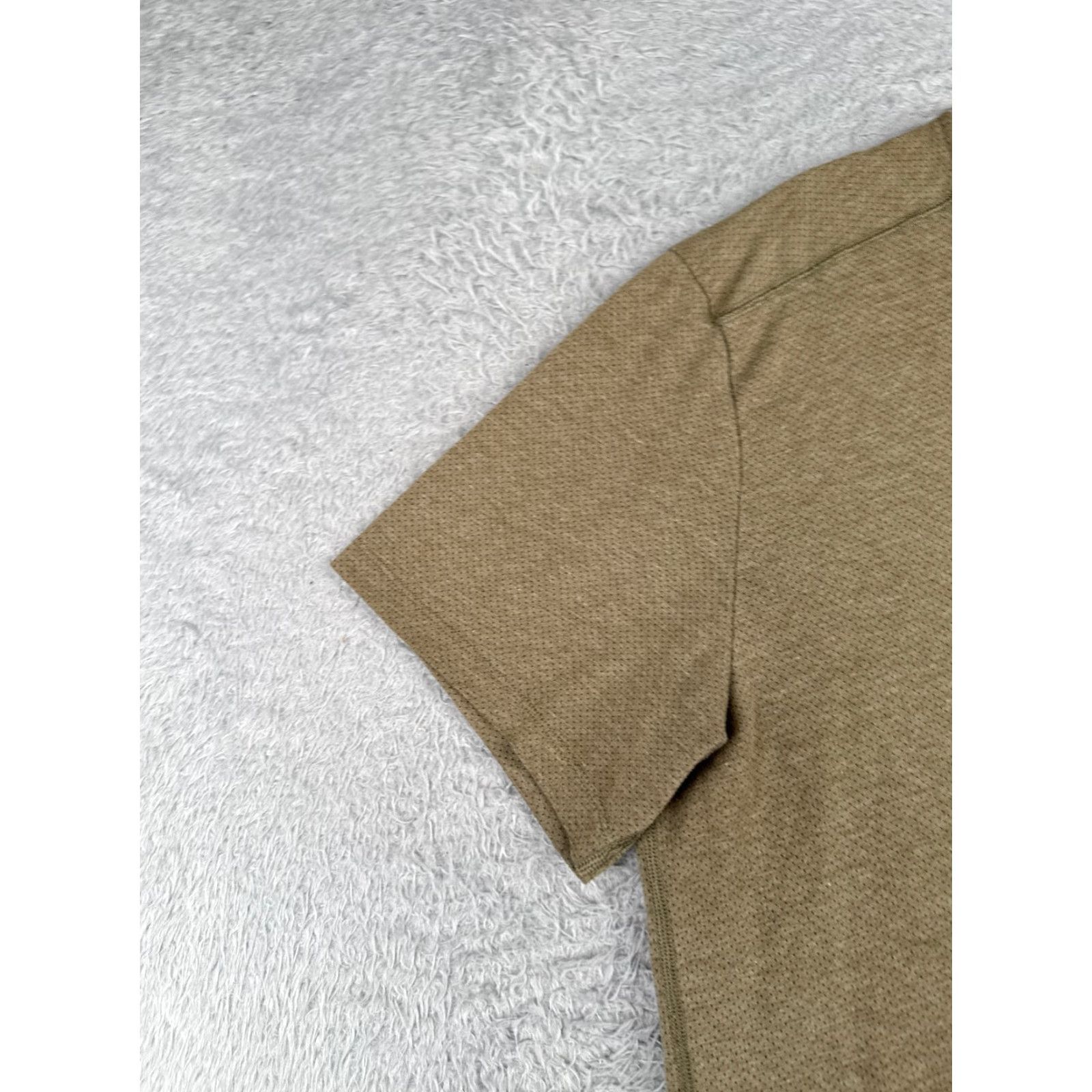 The North Face The North Face Shirt Men L Brown Flashdry Short Sleeve Crew Neck Polyester Cotton Jersey Logo 90s Outdoor Mens Size US L / EU 52-54 / 3 - 3 Thumbnail