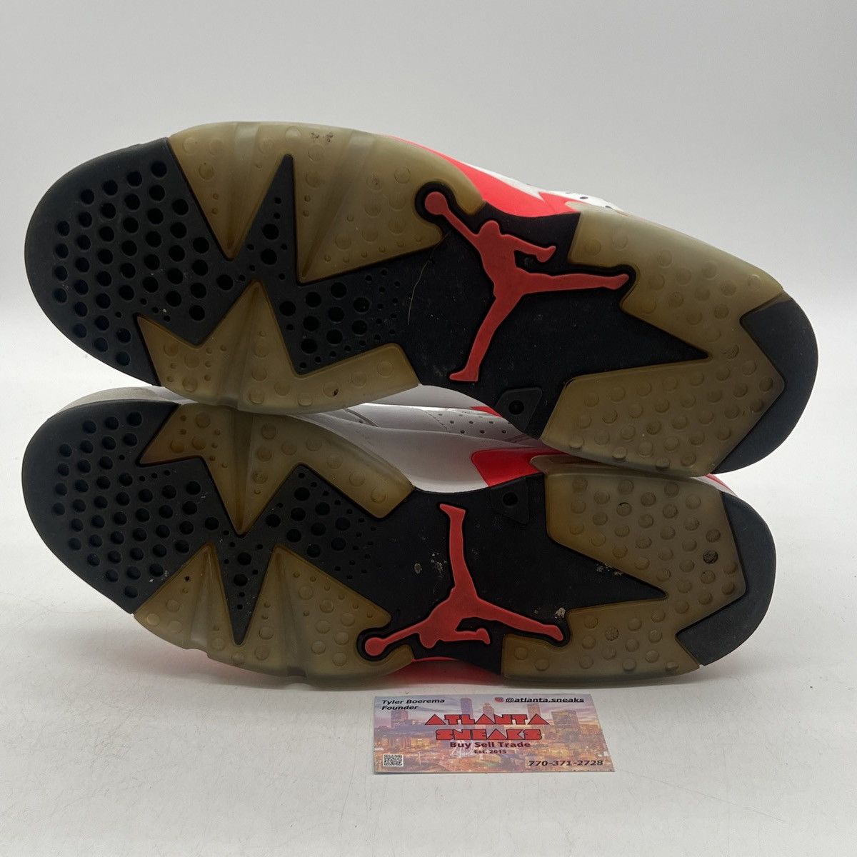 Jordan Brand Air Jordan 6 white infrared Size US 11 / EU 44 - 7 Thumbnail