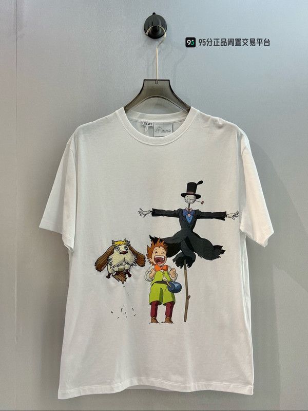 Loewe LOEWE x Howl's Moving Castle SS23 Anime Print Loose T-shirt Size US S / EU 44-46 / 1 - 1 Thumbnail