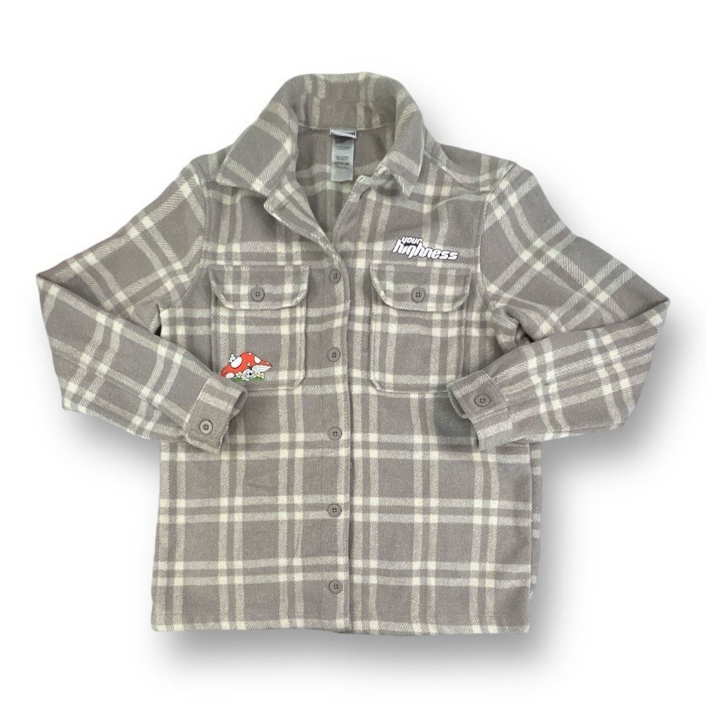Other Your Highness Mushroom Flannel Shacket Size Medium Size M / US 6-8 / IT 42-44 - 2 Thumbnail