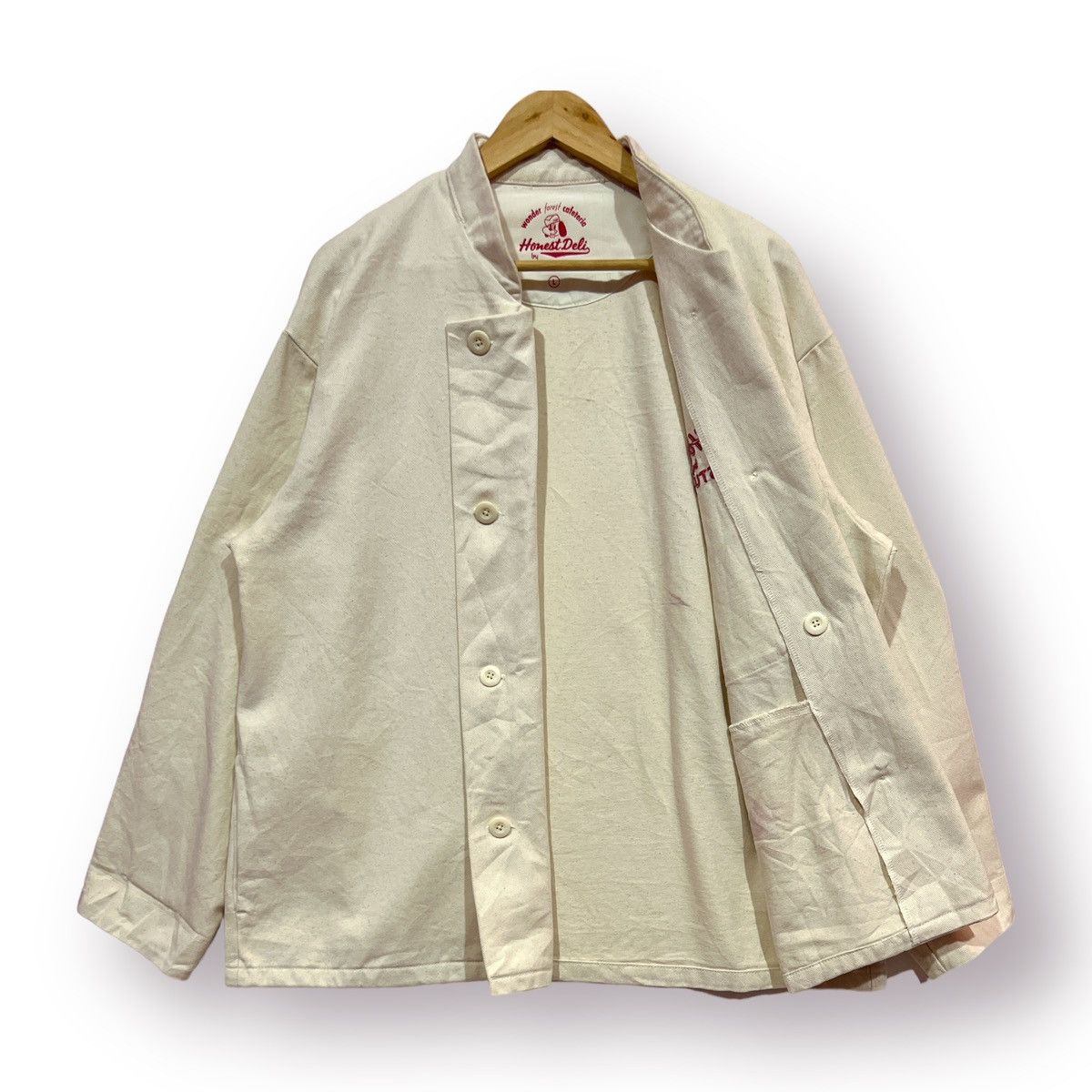 GU 🔥 HONEST DELI by. STUDIO SEVEN HICKORY NAPOLEON JACKET Size US L / EU 52-54 / 3 - 8 Thumbnail