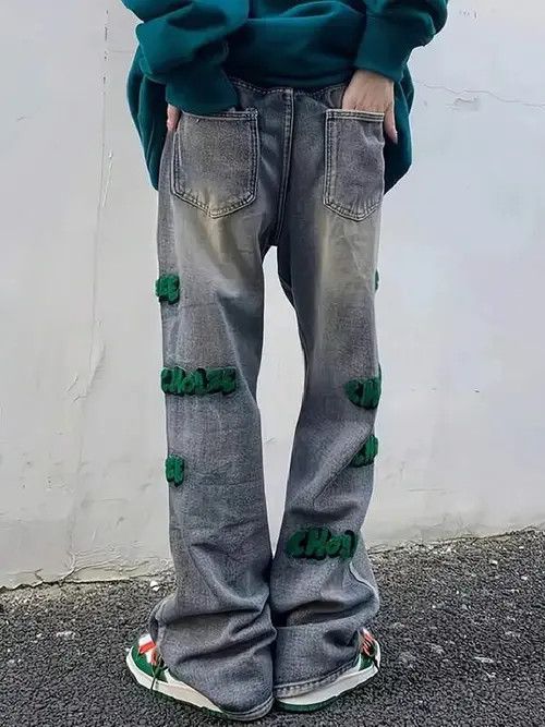 Other VINTAGE denim jeans Y2K baggy RAP Size US 36 / EU 52 - 2 Thumbnail