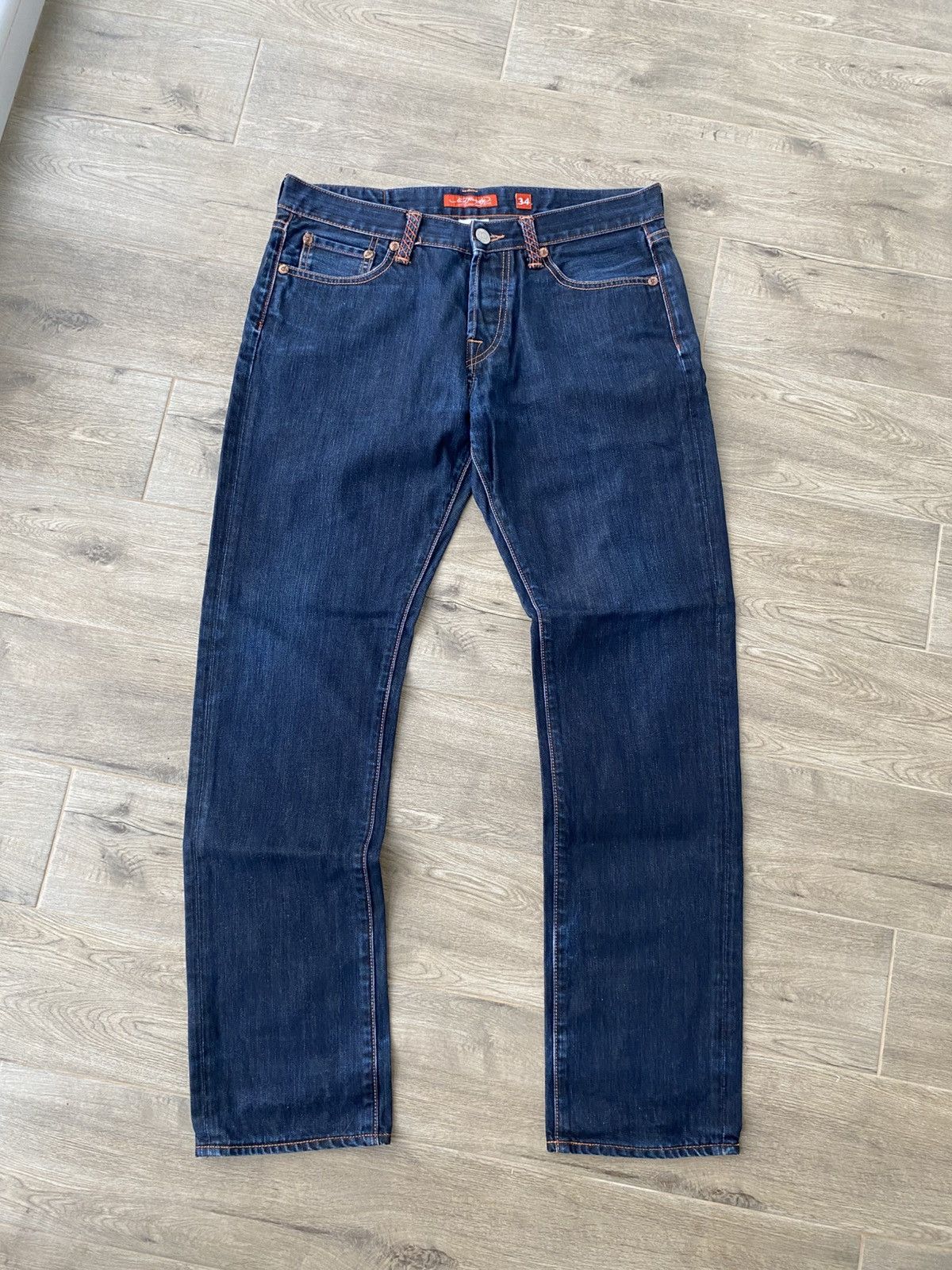 Ed Hardy × Vintage 🐯Ed hardy tiger logo jeans Size US 34 / EU 50 - 13 Thumbnail