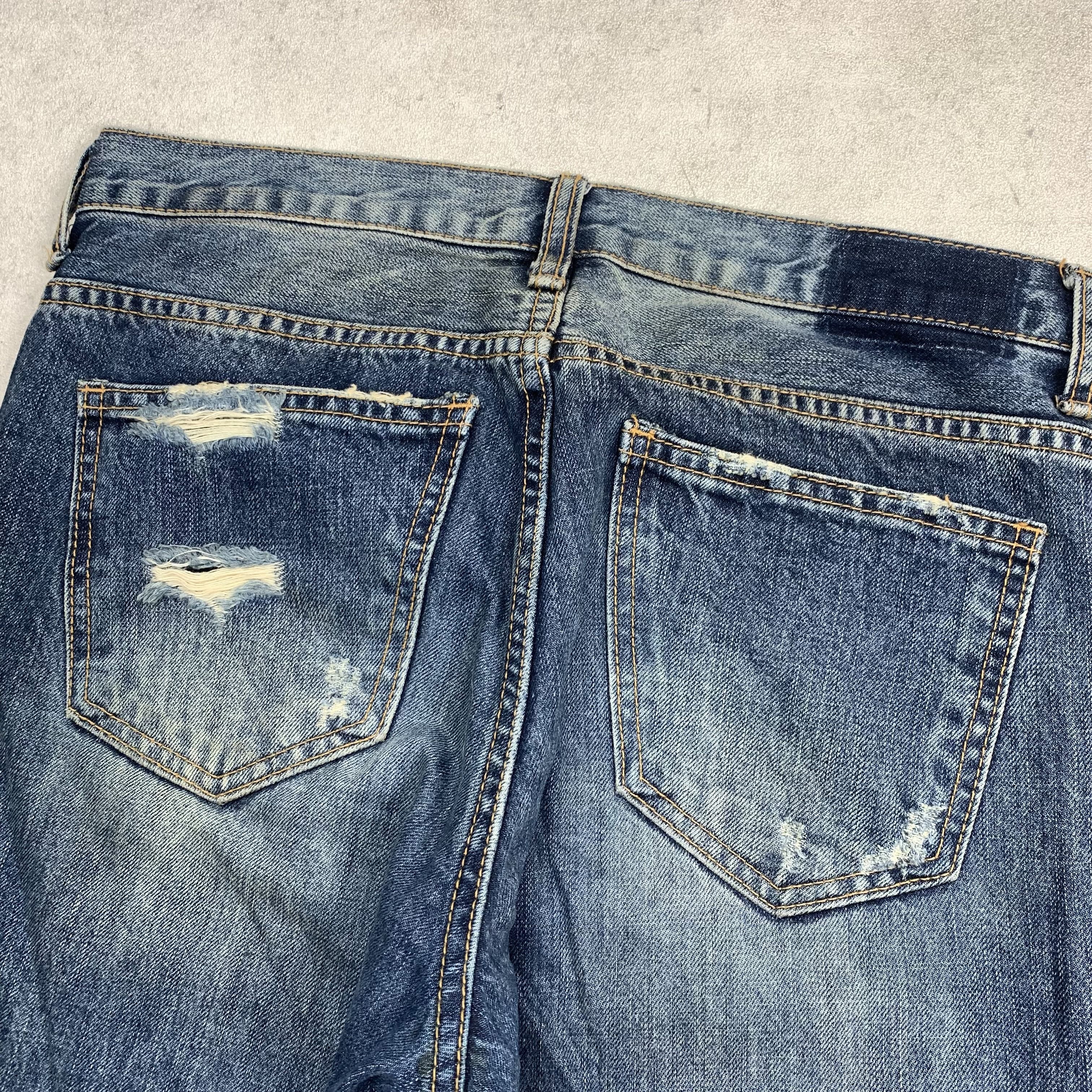 Acne Studios Acne Studios Distressed Denim Size US 30 / EU 46 - 5 Thumbnail