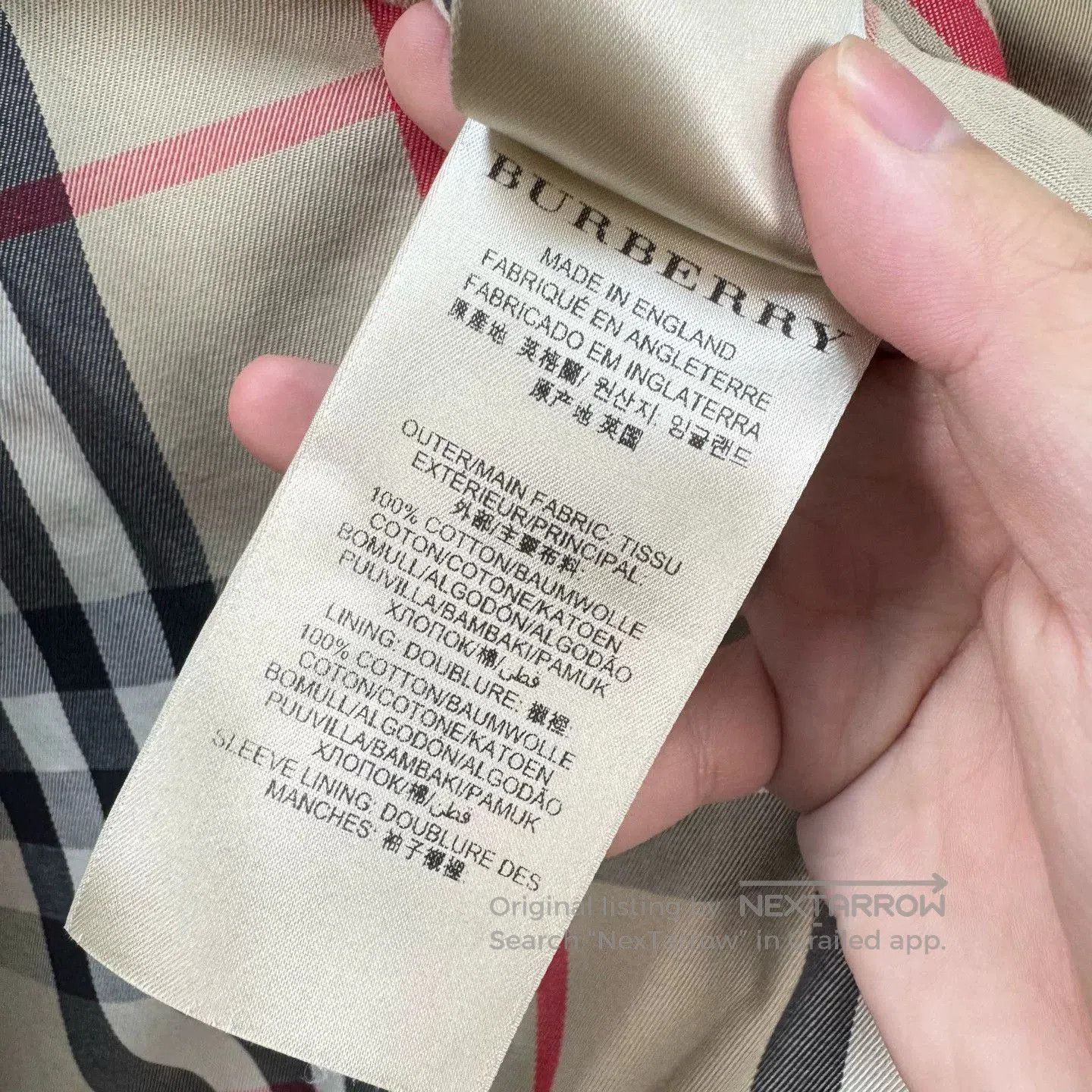 Burberry burberry beige kensington trench coat. Size XS / US 0-2 / IT 36-38 - 7 Thumbnail