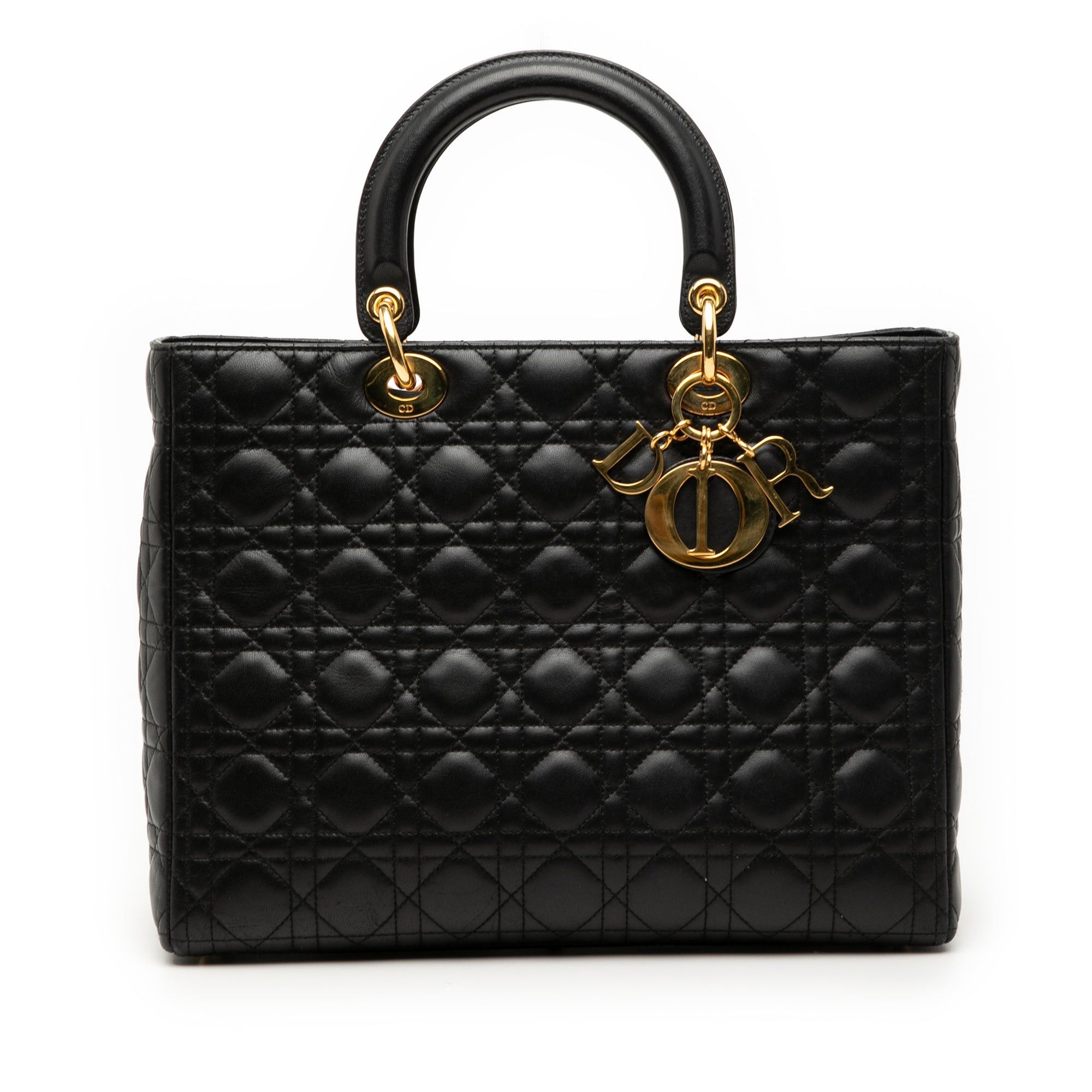 Dior Large Lambskin Cannage Lady Dior Size ONE SIZE - 1 Thumbnail