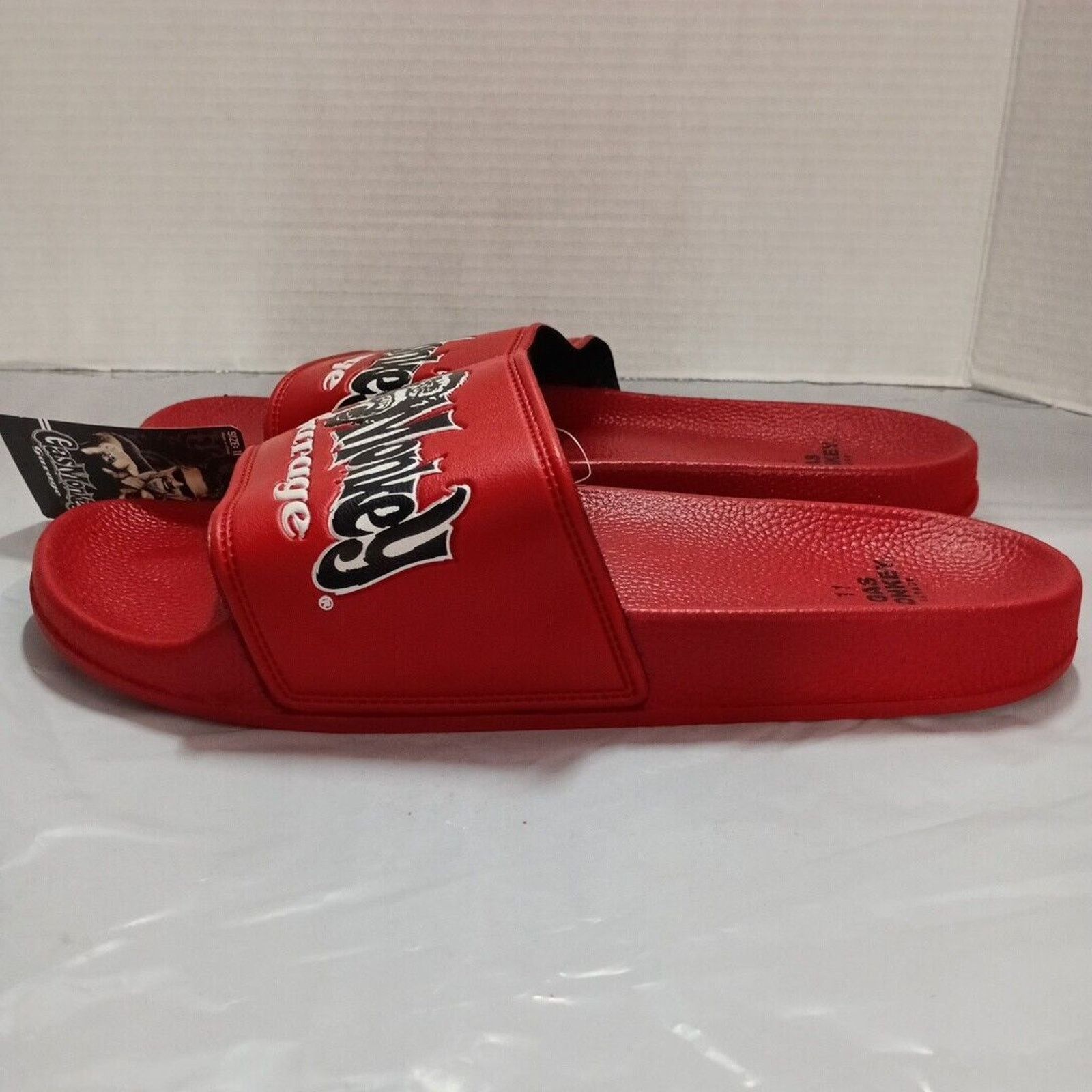 Other Gas Monkey Garage Slides Sandals Men's Size 11 Red Size US 11 / EU 44 - 4 Thumbnail
