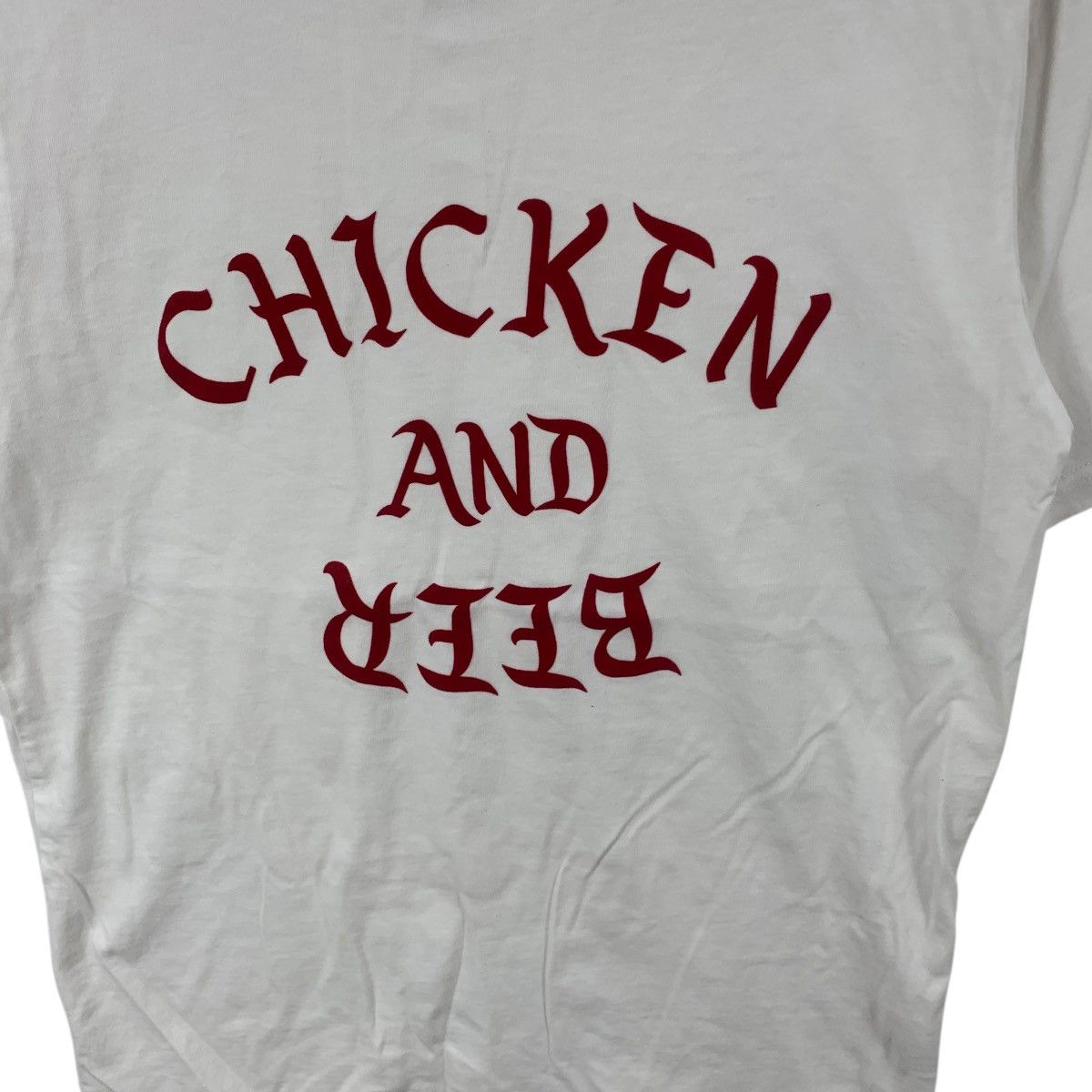 Johnbull JOHNBULL KOJIMA JAPAN Chicken & Beer Tee Shirt Top Denim Size S / US 4 / IT 40 - 5 Thumbnail