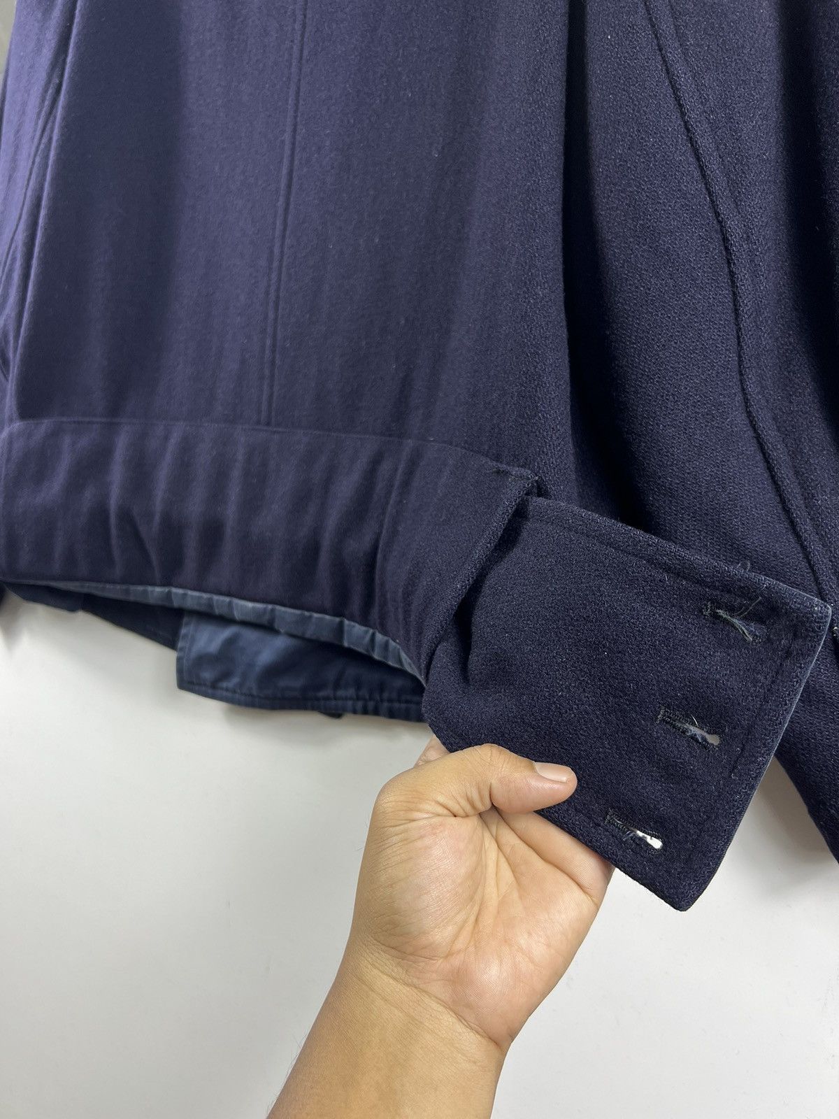 Y's 🔥 Yohji Yamamoto 8620 Workshop Washed Flannel Avant Garde Size US L / EU 52-54 / 3 - 14 Thumbnail