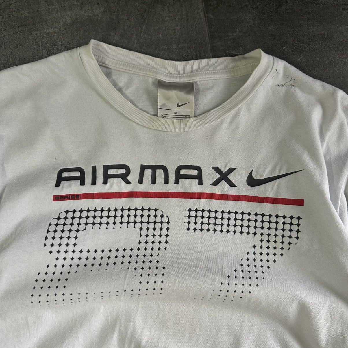 Nike × Vintage Vintage Nike Air Max T-shirts Trashed 00s Y2K USA Size US M / EU 48-50 / 2 - 5 Thumbnail