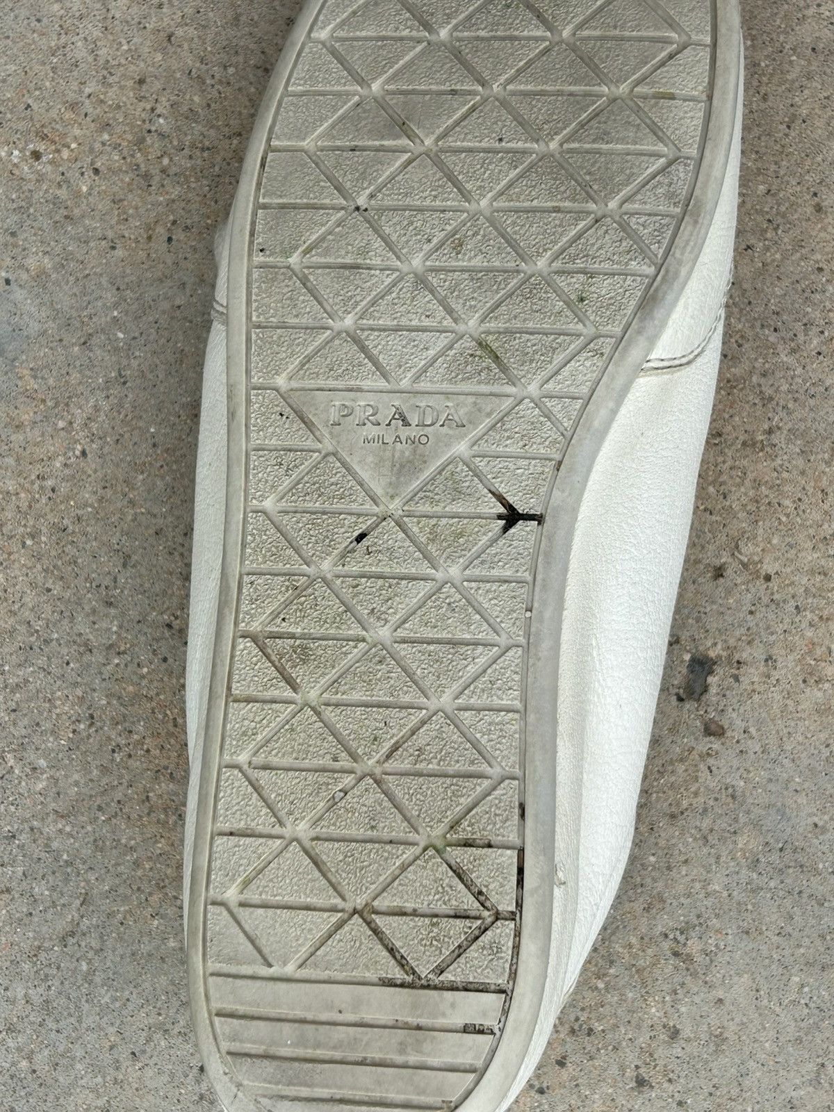 Prada Prada leather sneakers Size US 7.5 / IT 37.5 - 4 Thumbnail