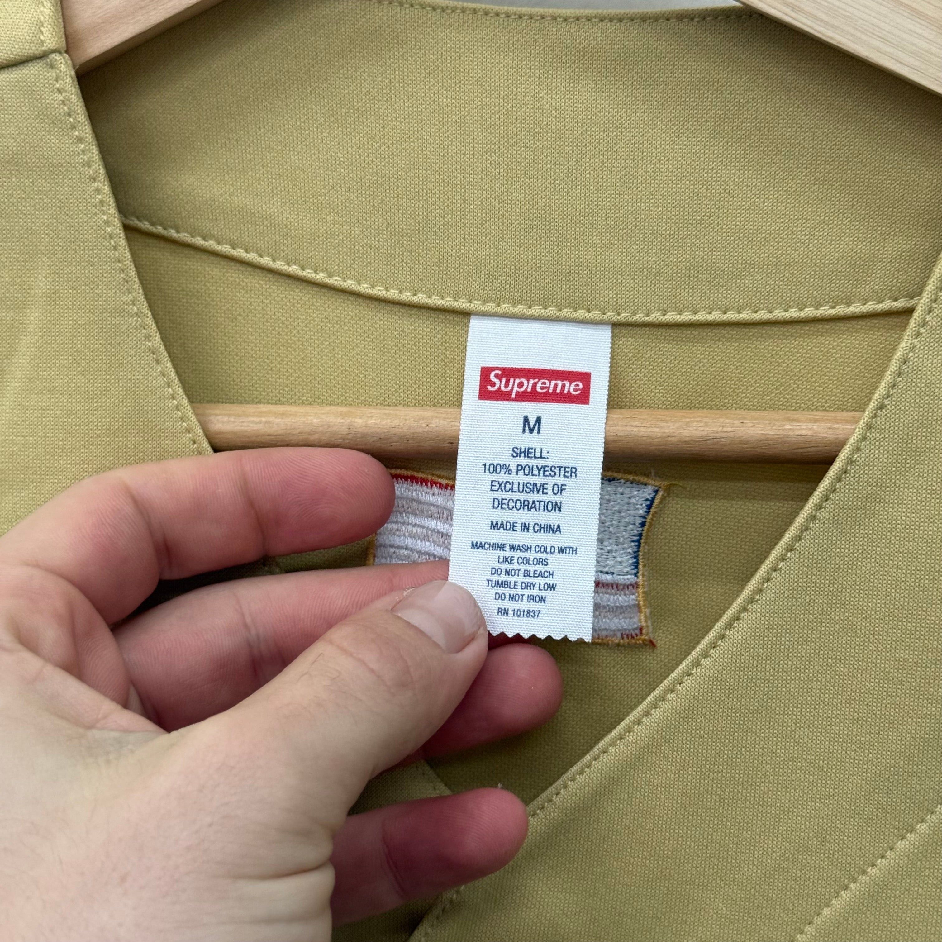 Supreme Supreme Swords Gold Purple Baseball Jersey - Size M Size US M / EU 48-50 / 2 - 4 Thumbnail
