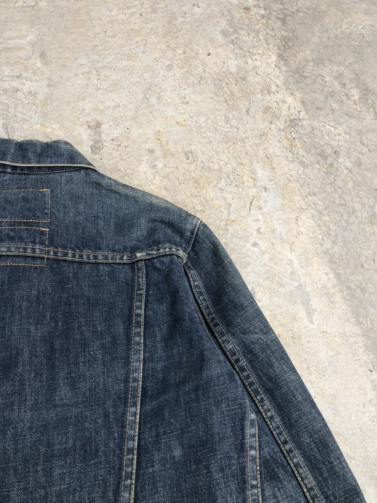 Helmut Lang Helmut Lang Denim Jacket Classic Denim Distressed Size US S / EU 44-46 / 1 - 11 Thumbnail