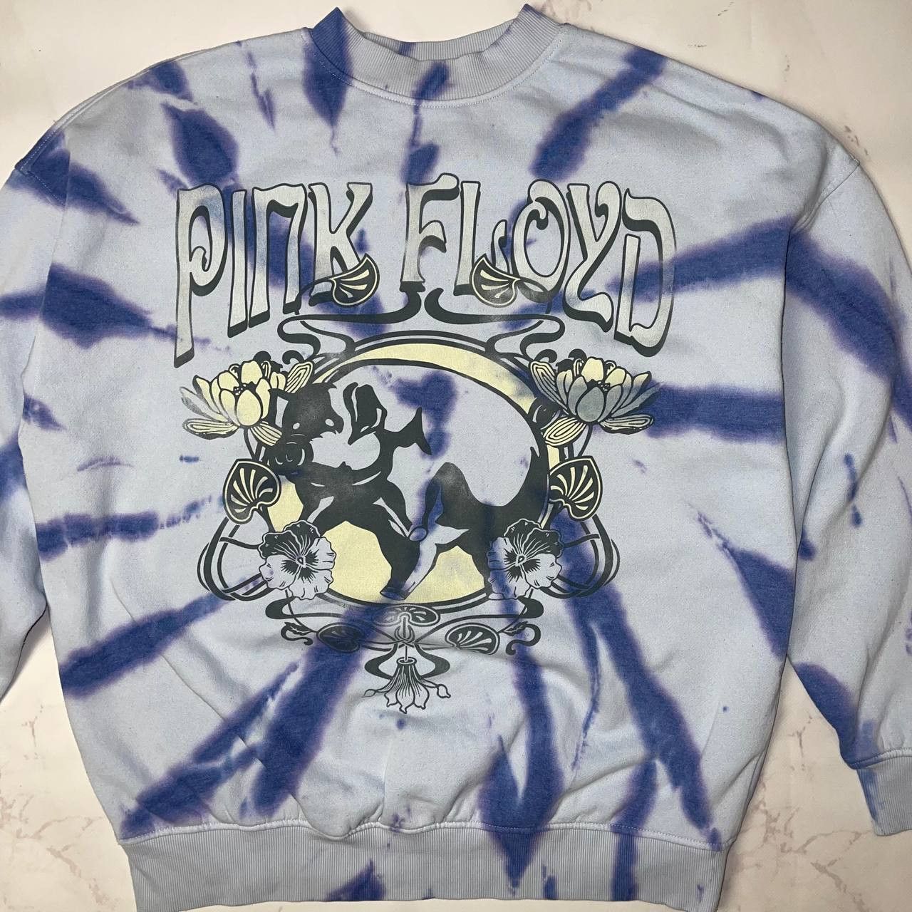 Pink Floyd Pink Floyd Oversized Men's Tie-dye World Tour Hoodie S Size US S / EU 44-46 / 1 - 5 Thumbnail