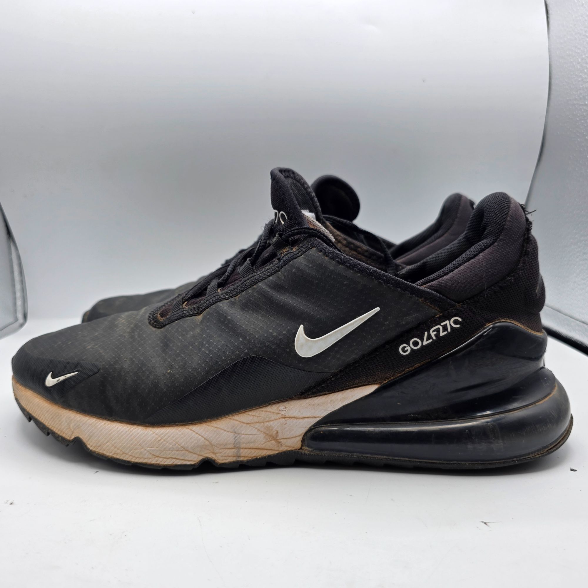 Nike Nike Air Max 270 G Spikeless Golf Shoes Mens 10 Black Lightw Size US 10 / EU 43 - 13 Thumbnail