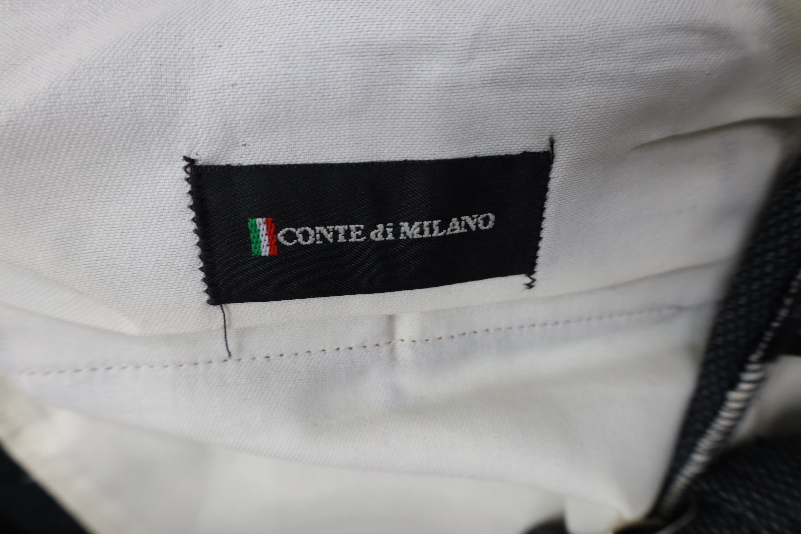 Vintage Vintage 90s Streetwear Gabardine Knit Wide Leg Chino Pants Size US 38 / EU 54 - 7 Thumbnail