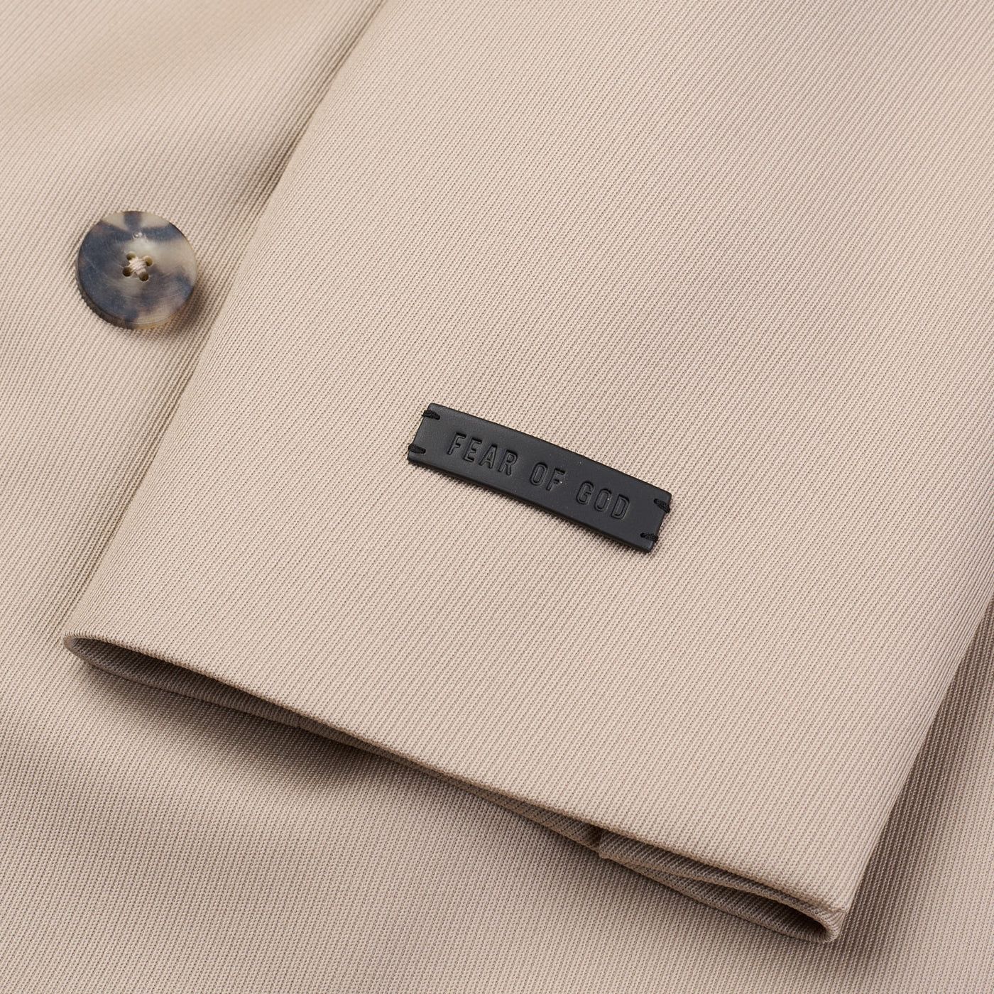 Fear of God FEAR OF GOD Dusty Beige Eternal Wool DB Suit Jacket Size 40R - 6 Thumbnail