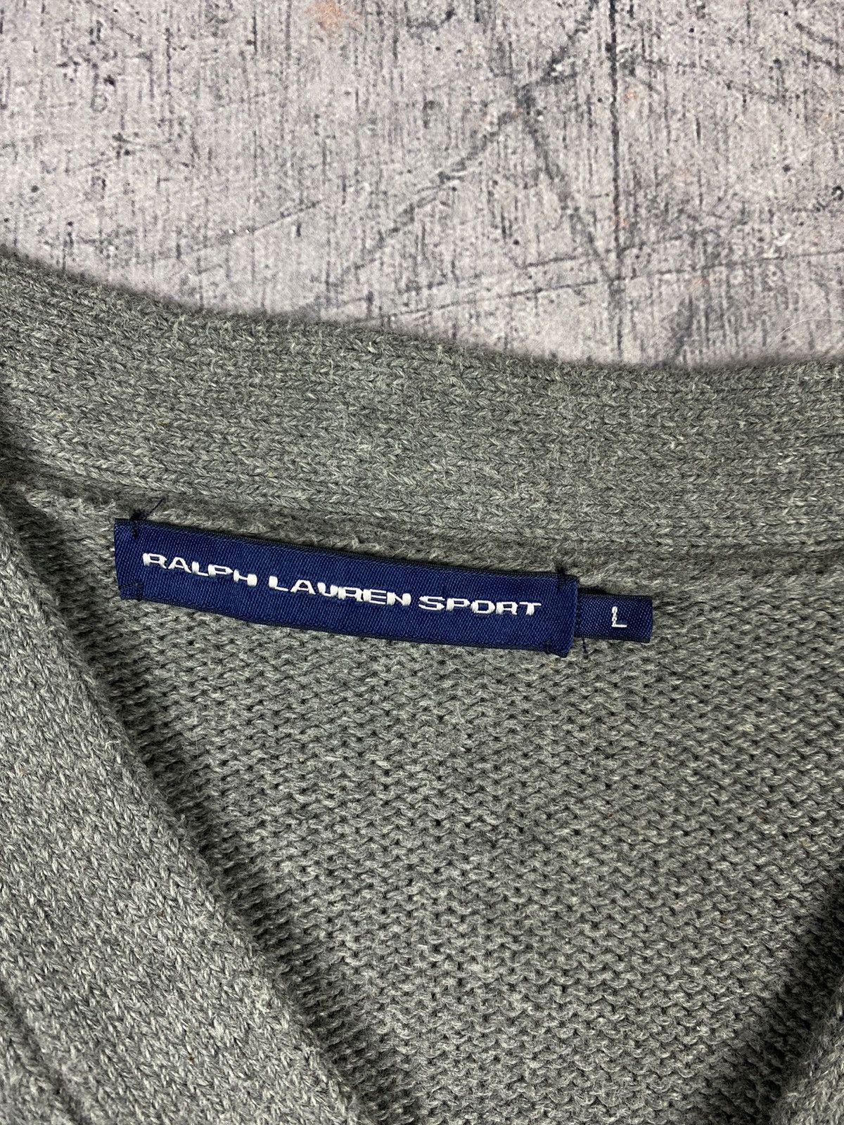 Polo Ralph Lauren Vintage Polo Ralph Lauren Sport Pullover Sweater Cardigan Size L / US 10 / IT 46 - 7 Thumbnail