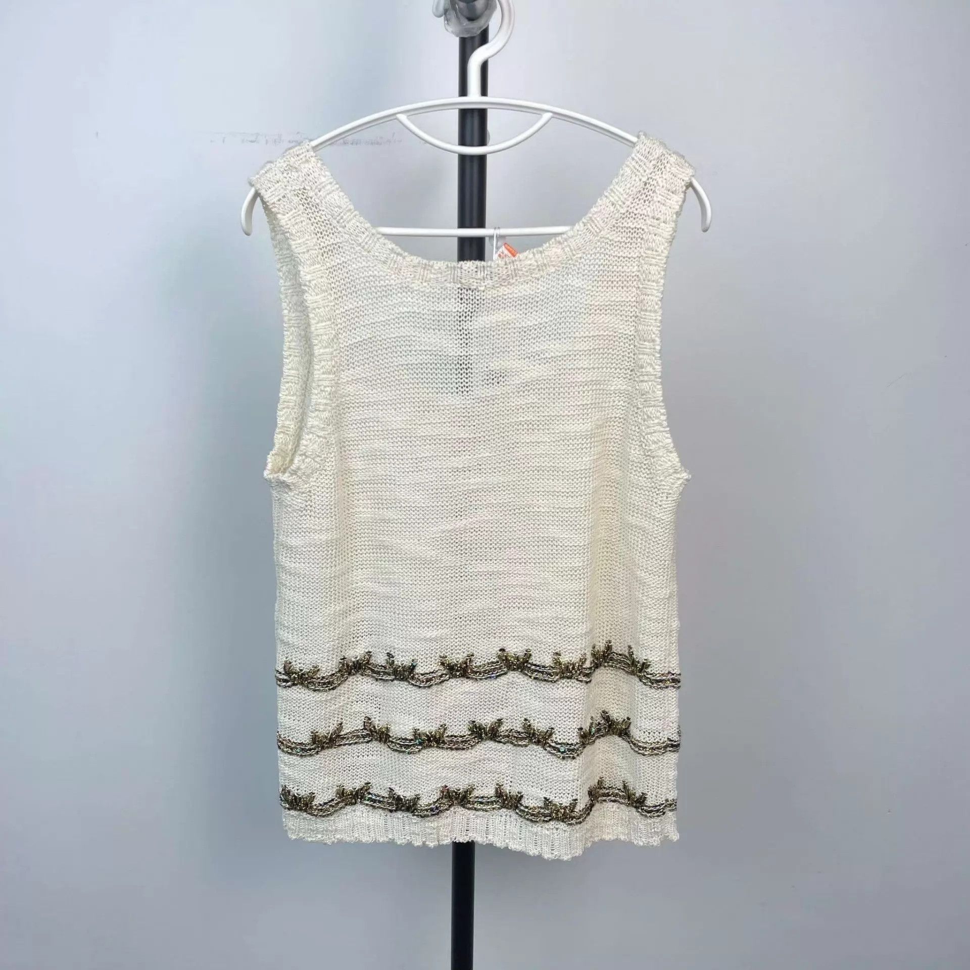 Chanel Chanel 25A 95 New White Camisole Size 38 Size S / US 4 / IT 40 - 2 Thumbnail