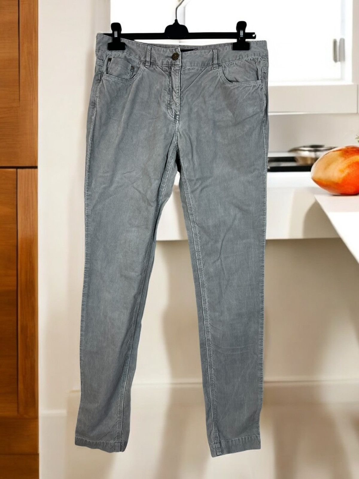 Tommy Hilfiger Tommy Hilfiger Rome grey corduroy trousers size W31 L32 Size US 31 - 1 Thumbnail