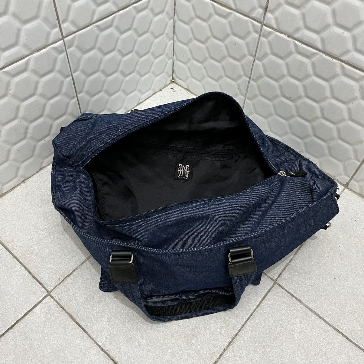 Jean Paul Gaultier Vintage Jean Paul Gaultier Multi Pocket Sling Hand Bag Size ONE SIZE - 8 Thumbnail