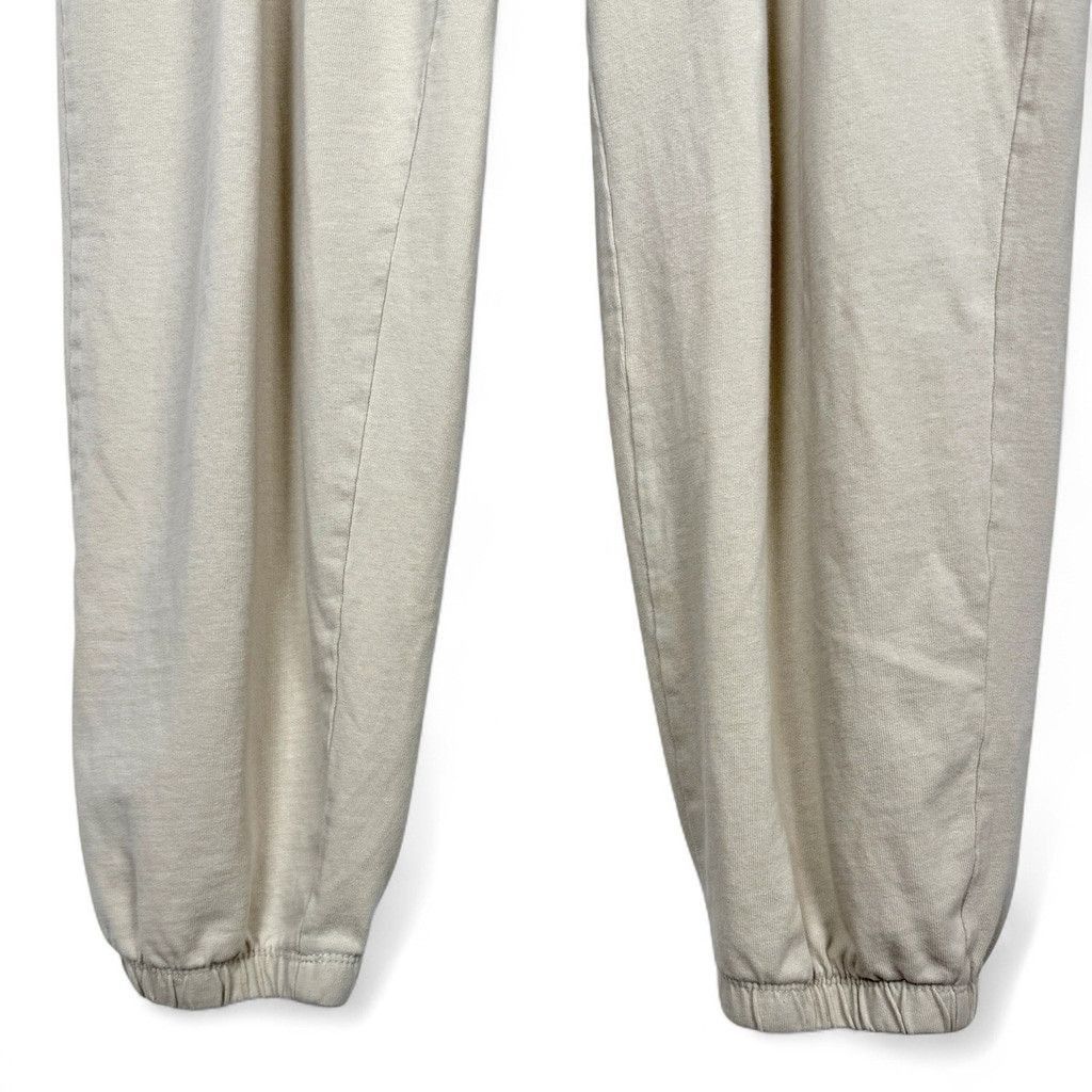 Zara Women's Zara Cotton Jogger Pants Beige Size Medium Size 30" / US 8 / IT 44 - 4 Thumbnail