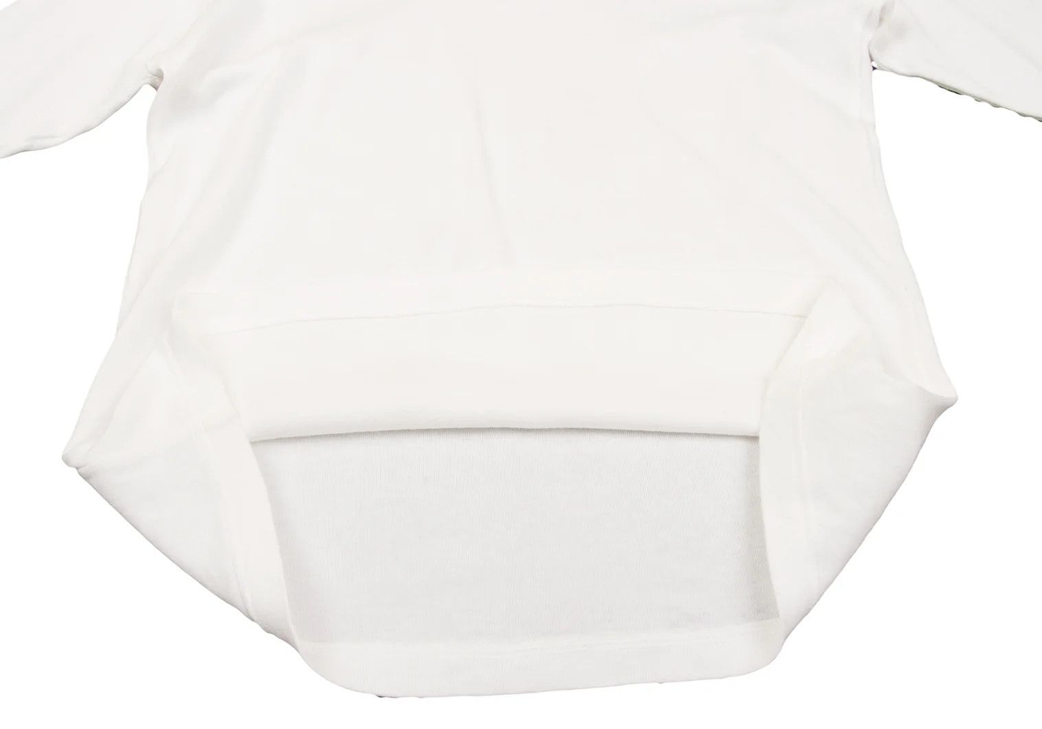 Yohji Yamamoto Yohji Yamamoto Cotton Ribbed Cutsew Off 3 Size US XS / EU 42 / 0 - 12 Thumbnail