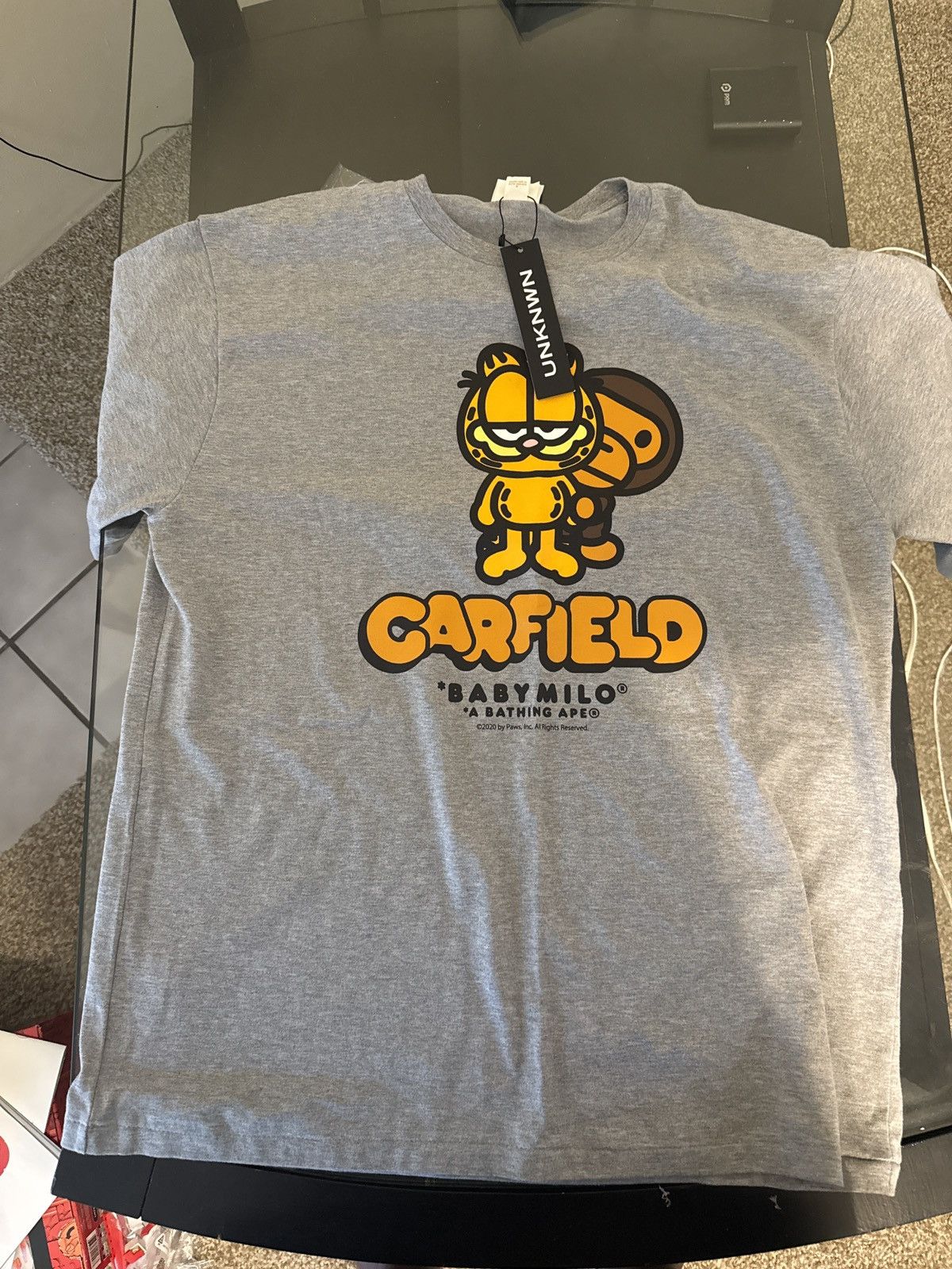 Bape Garfield baby Milo tee #3 Size US XXL / EU 58 / 5 - 1 Thumbnail