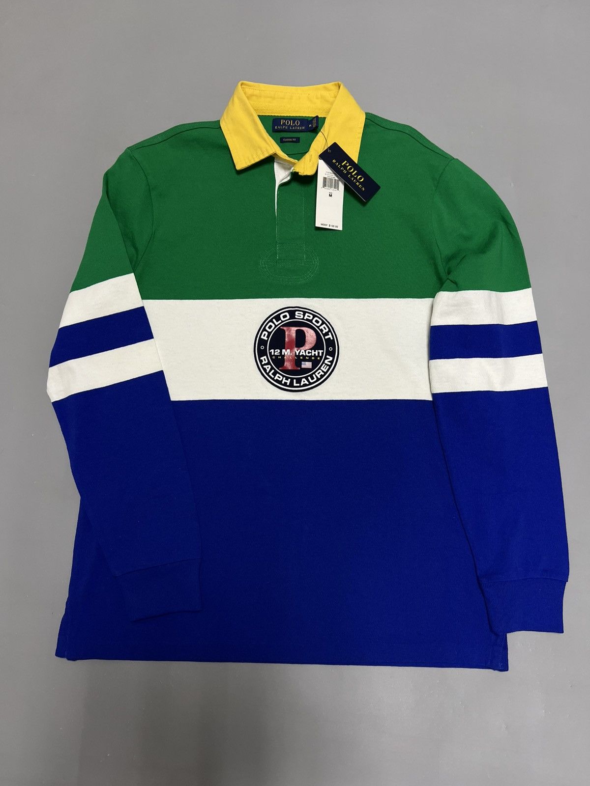 Polo Ralph Lauren × Ralph Lauren Polo Ralph Lauren Sailing 12M Yacht Rugby Polo Shirt Men’s Size US M / EU 48-50 / 2 - 3 Thumbnail