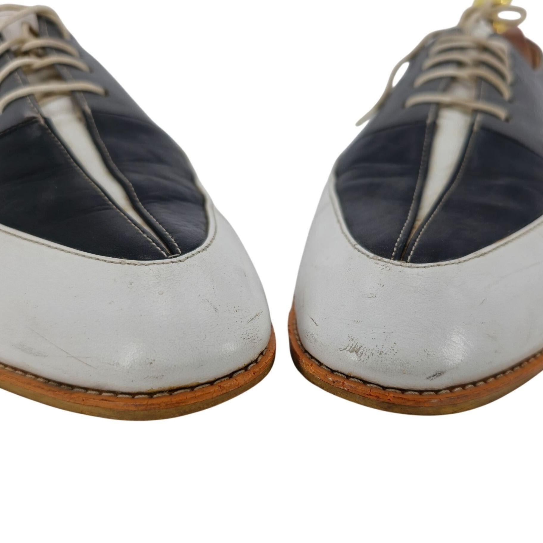 Florsheim Vintage Florsheim Custom Playboy Bunny Dress Shoes Mens Leat Size US 11 / EU 44 - 9 Thumbnail