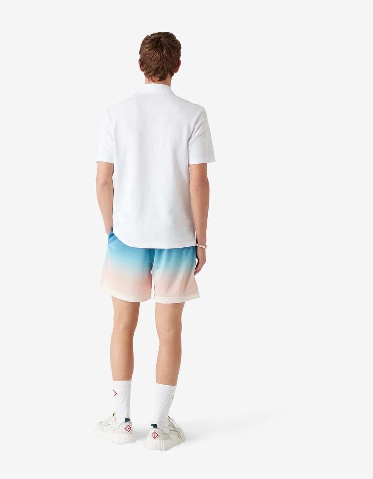 Casablanca Casablanca Blue Gradient Football Shorts Size US 32 / EU 48 - 4 Thumbnail