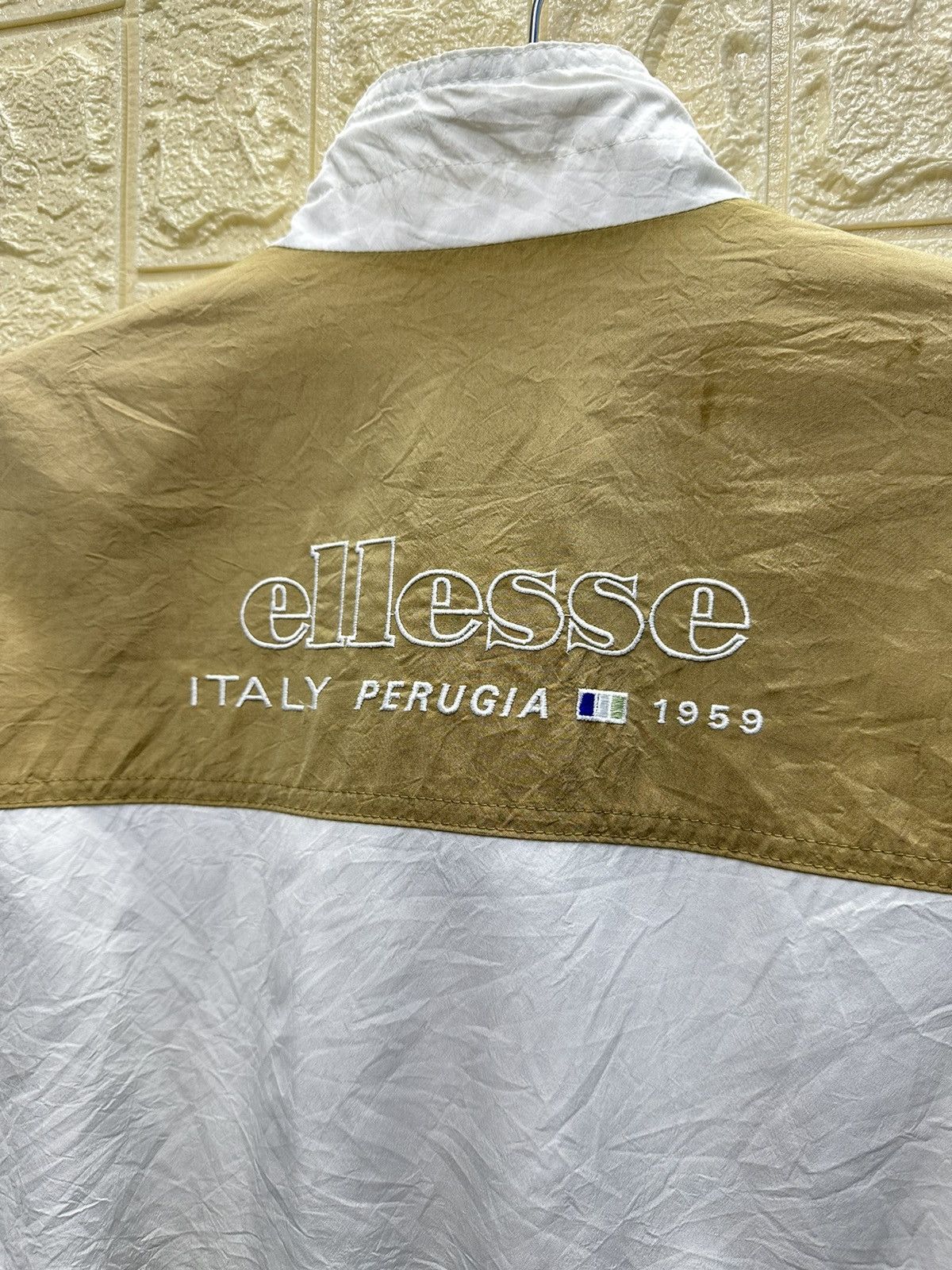 Ellesse × Vintage Vintage Ellesse Italy Perugia 1959 Nylon Jacket Mj158 Size US L / EU 52-54 / 3 - 5 Thumbnail