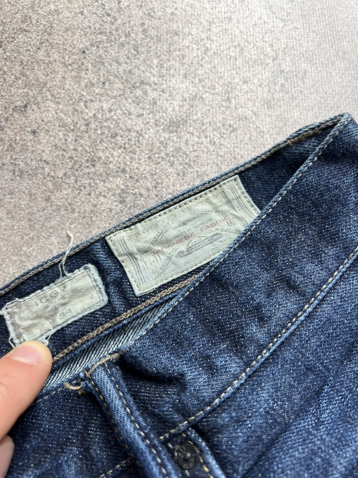 Allsaints × Blue Blue Japan × Japanese Brand AllSaints Iggy slim fit selvedge jeans Size US 34 / EU 50 - 5 Thumbnail