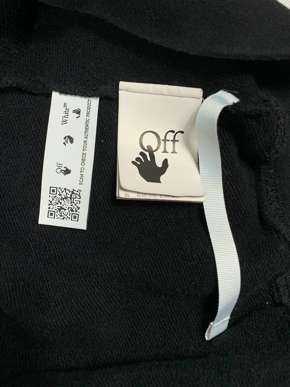 Off-White Off-White Exactly The Opposite Black Hoodie Size US S / EU 44-46 / 1 - 10 Thumbnail