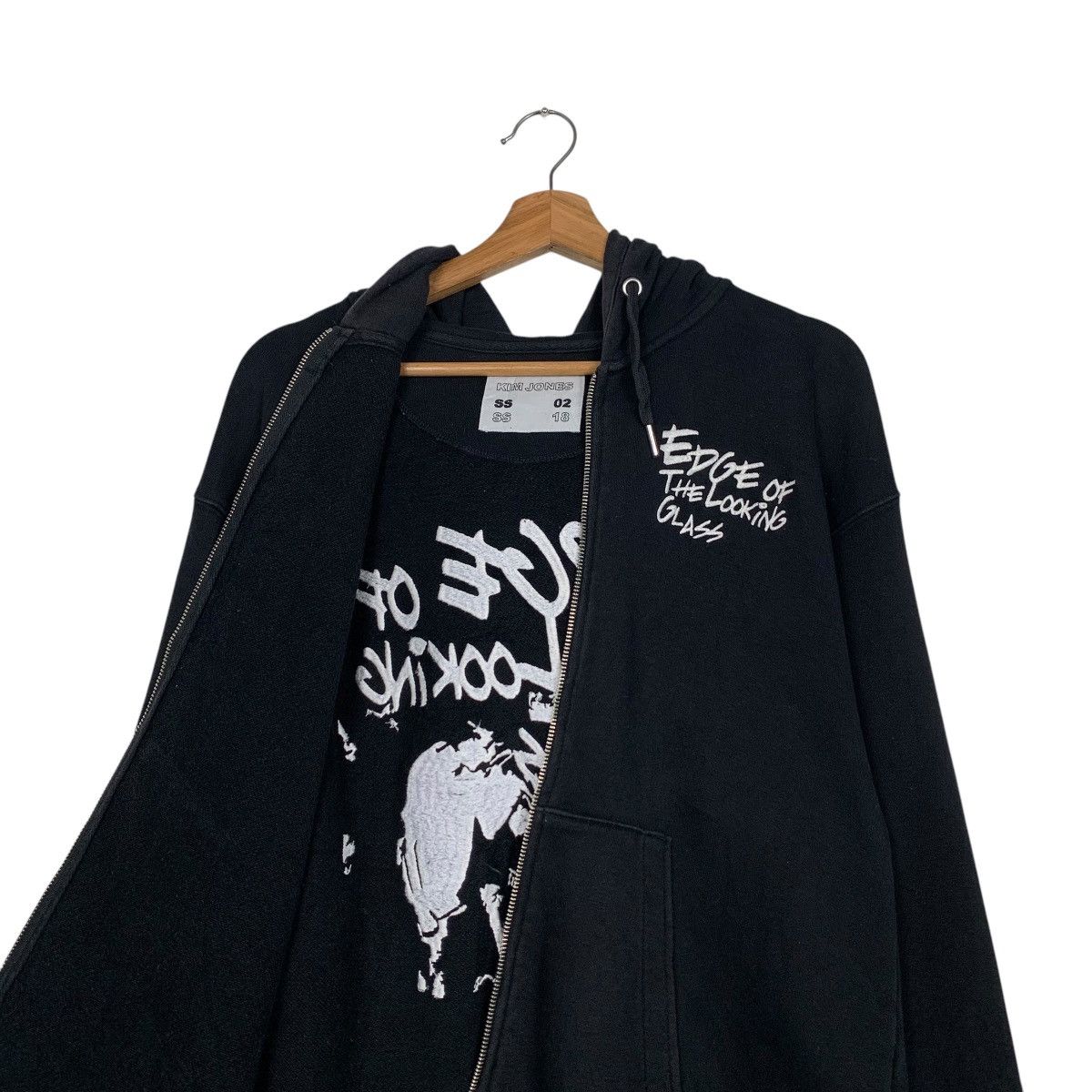 Kim Jones KIM JONES Edge of the Looking Glass Hoodies #2237-C99 Size US L / EU 52-54 / 3 - 11 Thumbnail