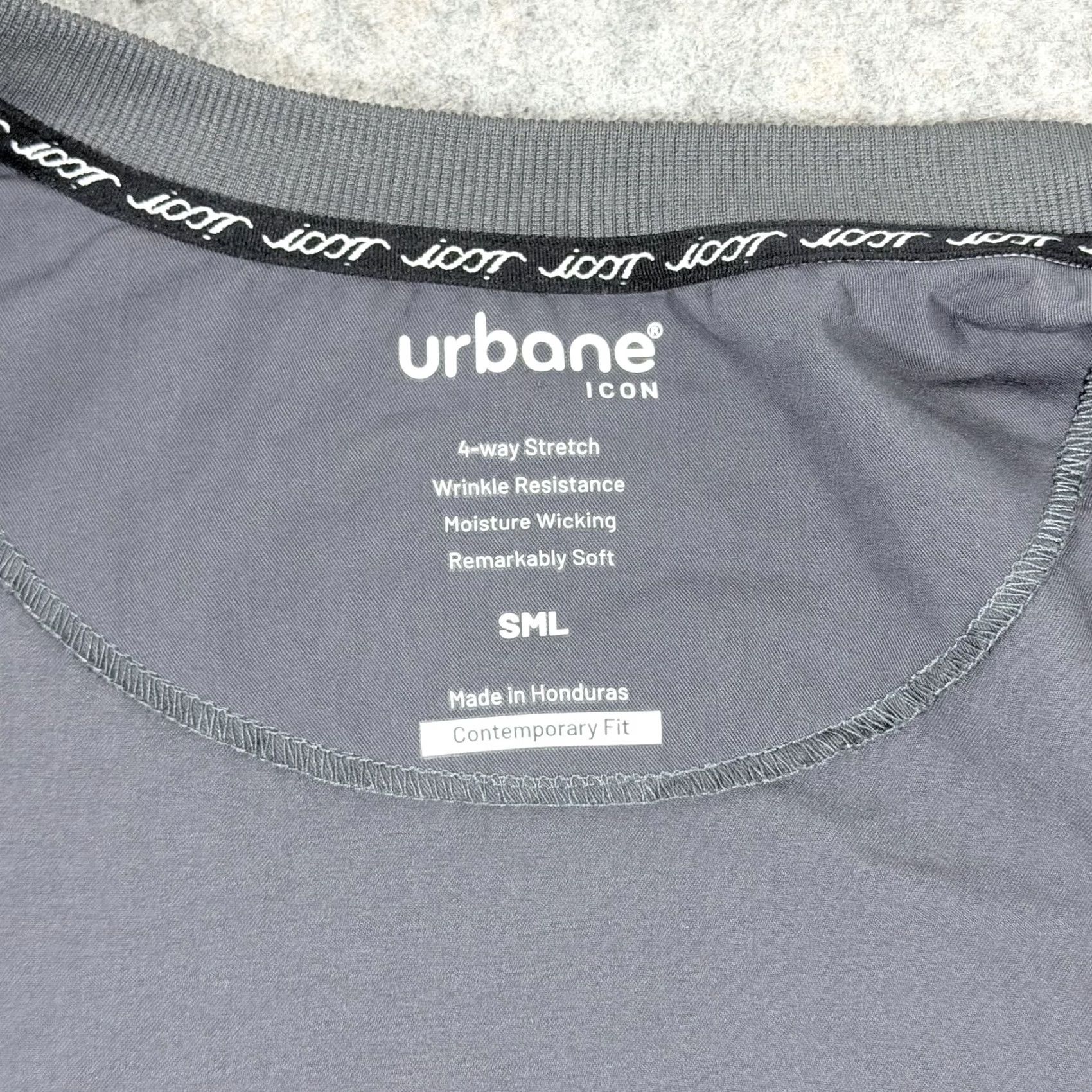 Vintage Urbane Full-Zip Long Sleeve Warm-Up Scrub Jacket Gray Women's Size Small jackets Size S / US 4 / IT 40 - 5 Thumbnail