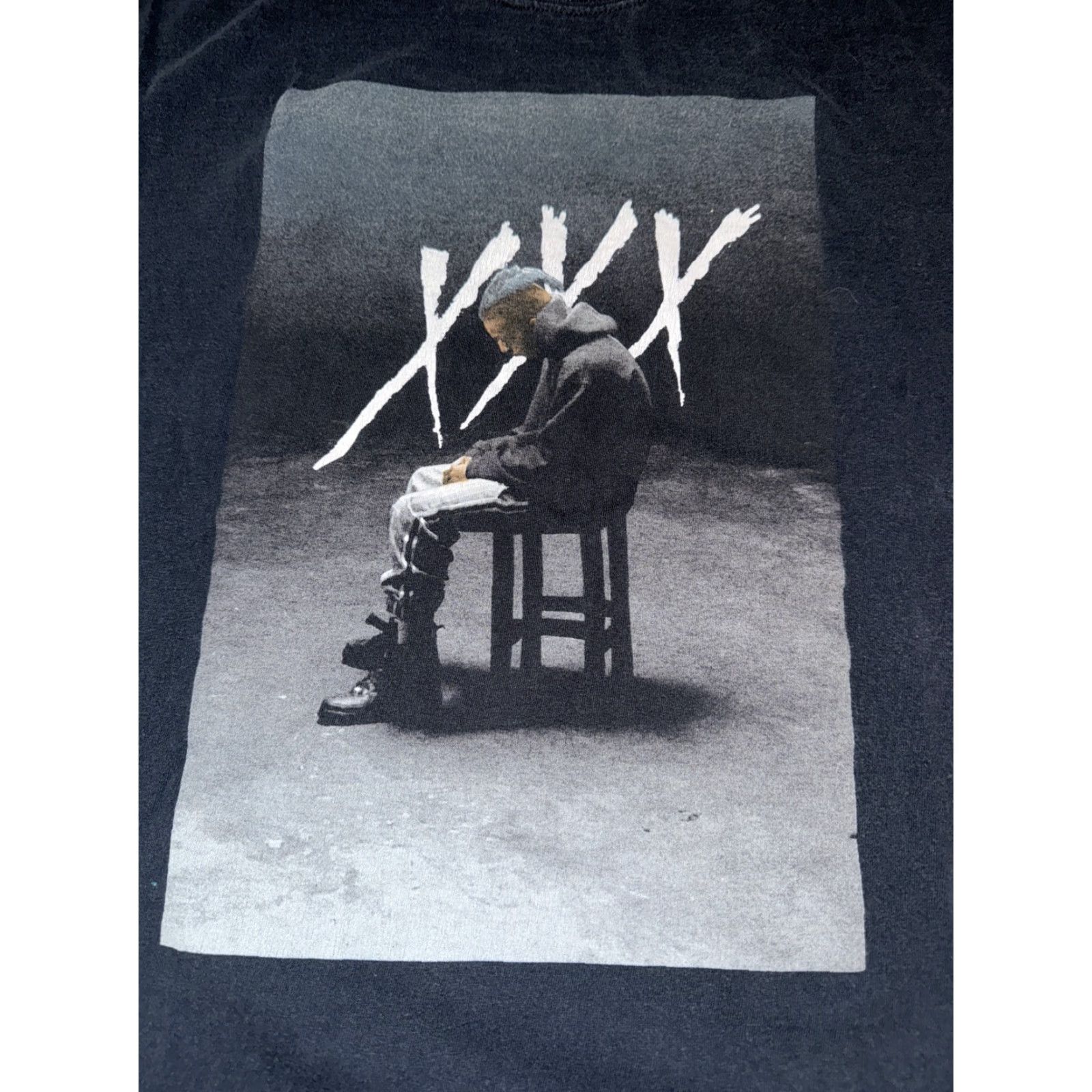 Vintage VINTAGE Xxxtentacion T-Shirt Men L Black 20x27 Shirt XXXTentacion Concert Merch Shirts Men Black L Size US L / EU 52-54 / 3 - 2 Thumbnail