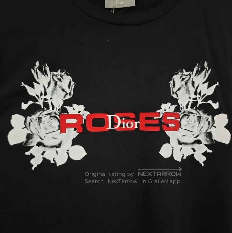 Dior Dior Black Cotton Short Sleeve T-Shirt . Size US S / EU 44-46 / 1 - 3 Thumbnail