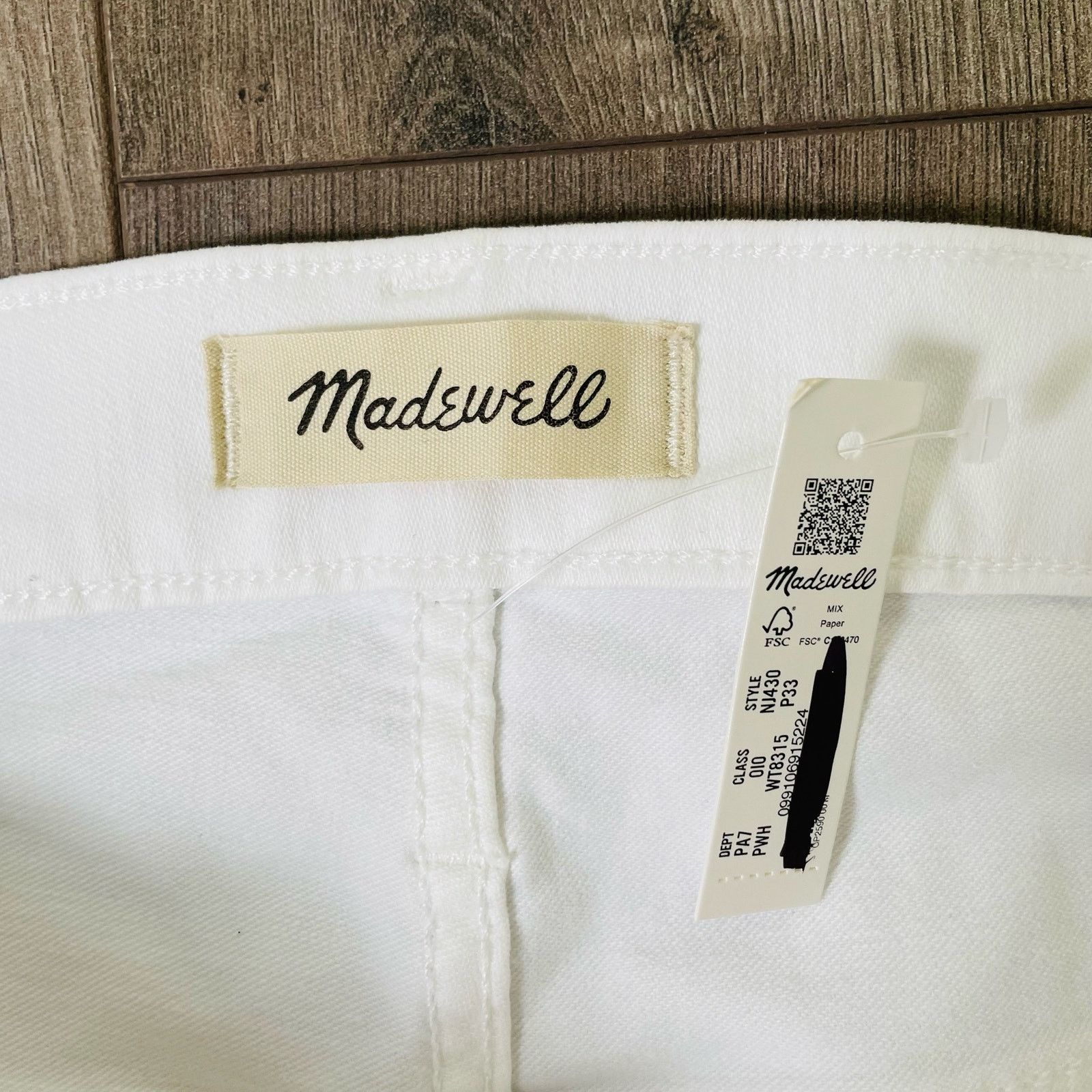 Madewell Madewell Mid Rise Kick Out Crop Denim Jeans US Women's 33P Size 33" - 4 Thumbnail