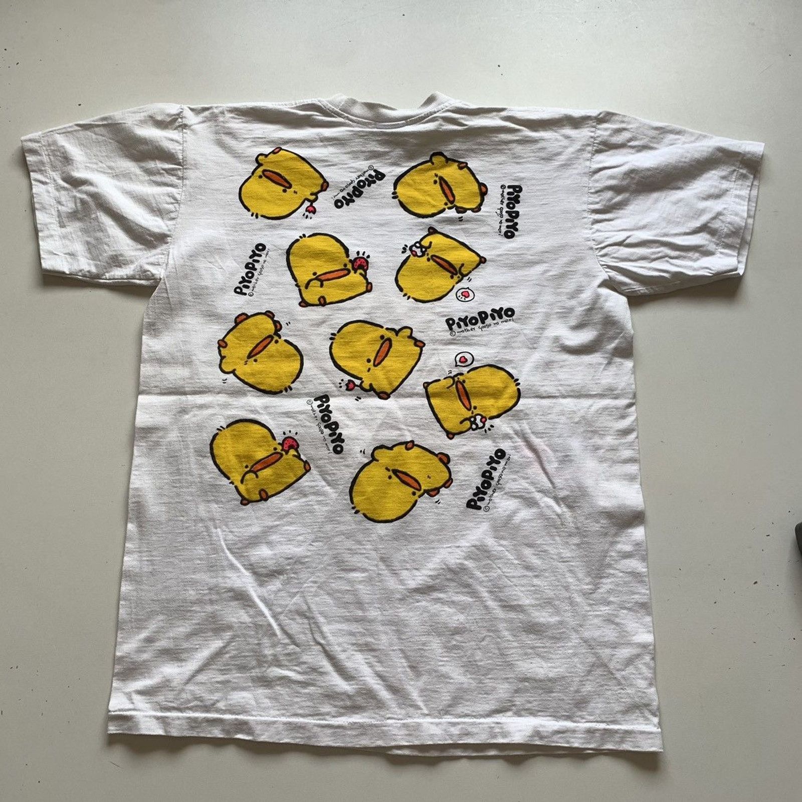 Vintage Vintage 90s PiYo PiYo Mother Goose No Mori T Shirt Large Size US L / EU 52-54 / 3 - 3 Thumbnail