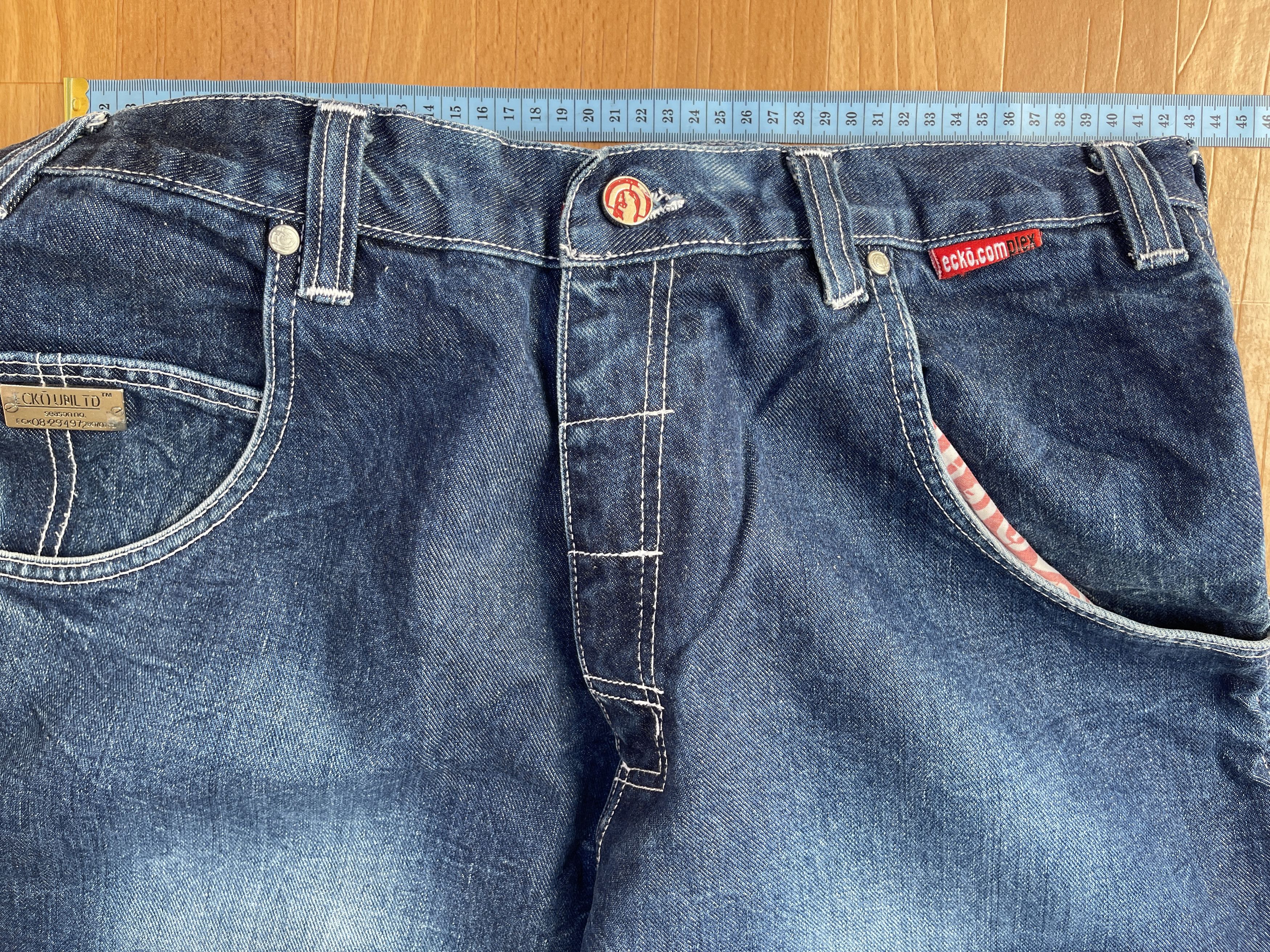 Ecko Unltd. Ecko Unltd jeans, baggy, vintage 90s hip hop skater Y2K W 34 Size US 34 / EU 50 - 15 Thumbnail