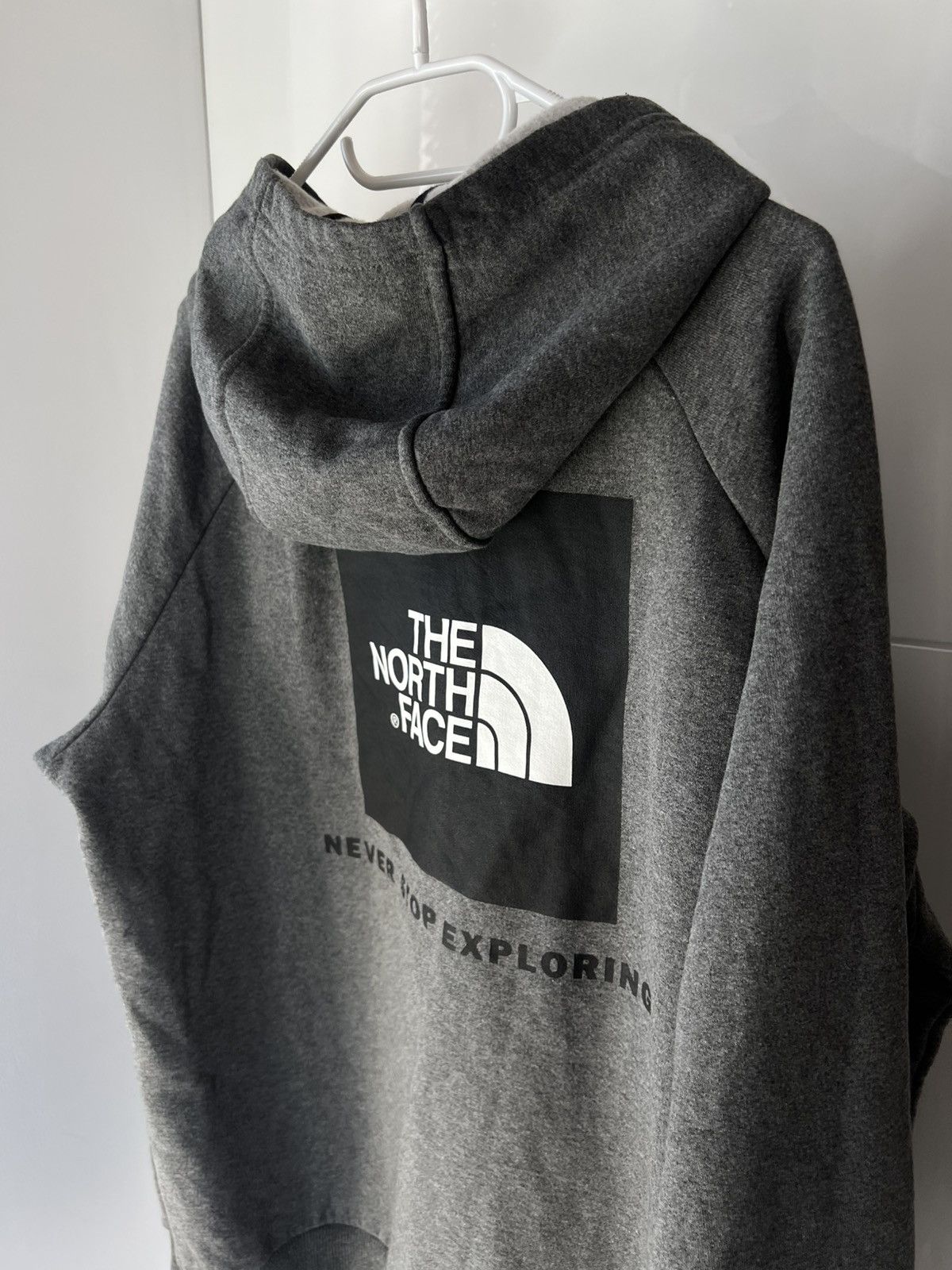 The North Face The North Face TNF Big Logo Gorpcore Gray Mens Hoodie Size US XL / EU 56 / 4 - 2 Thumbnail