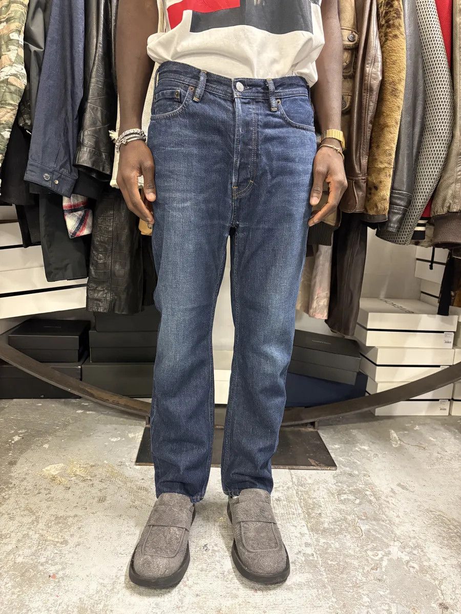 Acne Studios Acne Studios Blue Faded Denim Jeans Size US 39 - 3 Thumbnail