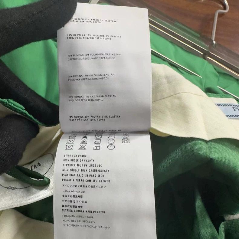 Prada Prada Green suit pants 2503-Nextarrow Size 40R - 8 Thumbnail