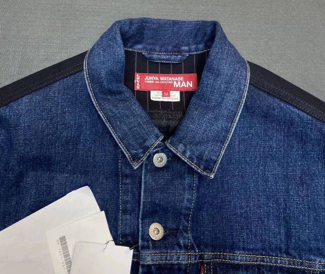Junya Watanabe Junya Watanabe 20FW Denim Panel M NWT Jacket Size US M / EU 48-50 / 2 - 4 Thumbnail