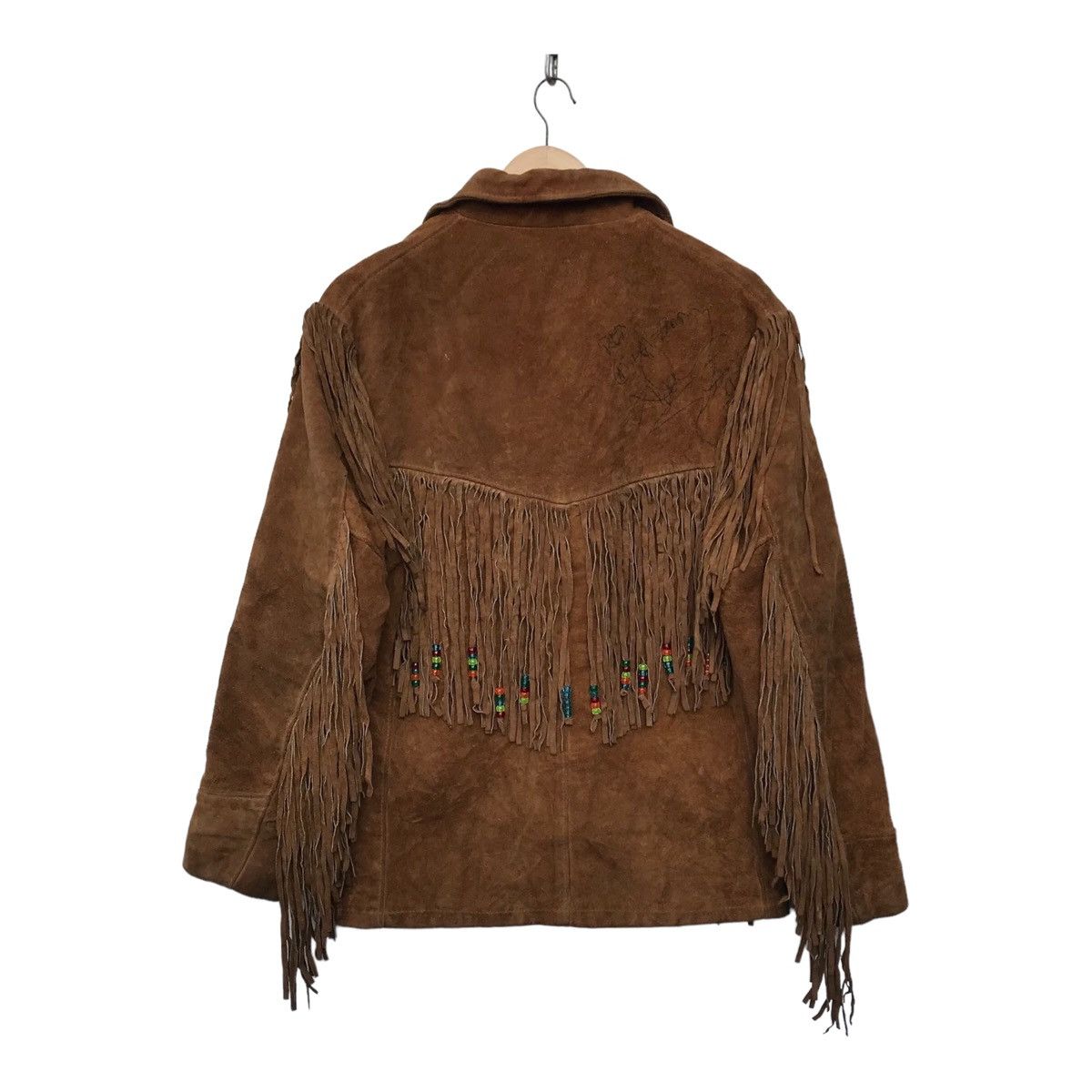 Schott Vintage Schott Western Fringe Suede Leather Cowboy Jacket Size US M / EU 48-50 / 2 - 13 Thumbnail