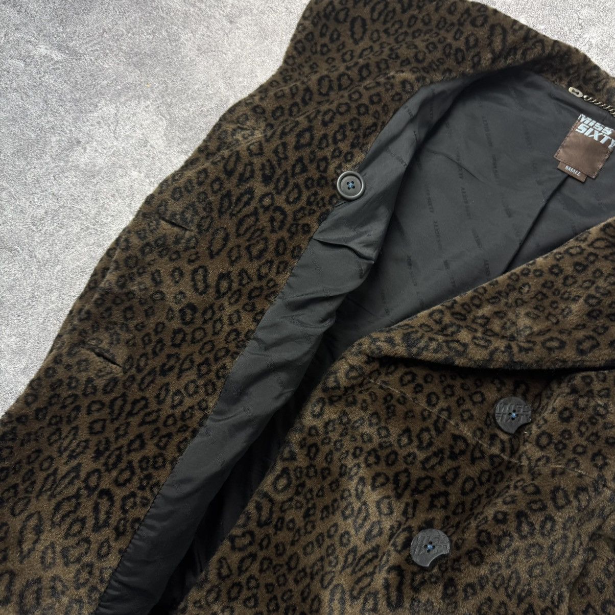 Miss Sixty Miss Sixty Vintage Y2K Leopard Print Faux Fur Jacket Size S / US 4 / IT 40 - 8 Thumbnail