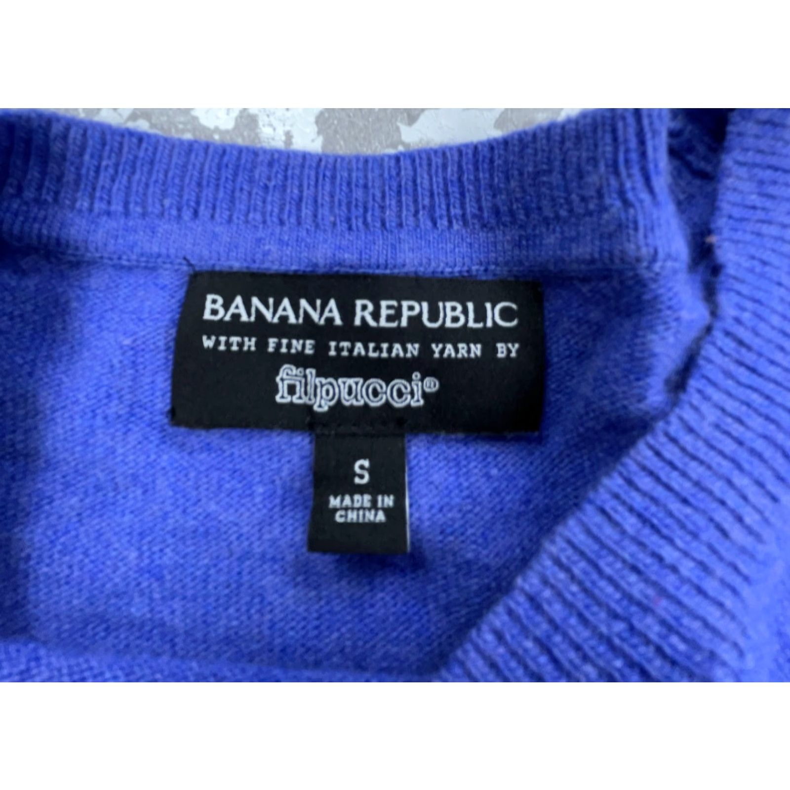 Banana Republic Banana Republic Sweater Women S Pullover Crew Neck Knit Solid Purple Wool Rayon Cashmere Nylon Modern Classic Size S / US 4 / IT 40 - 5 Thumbnail
